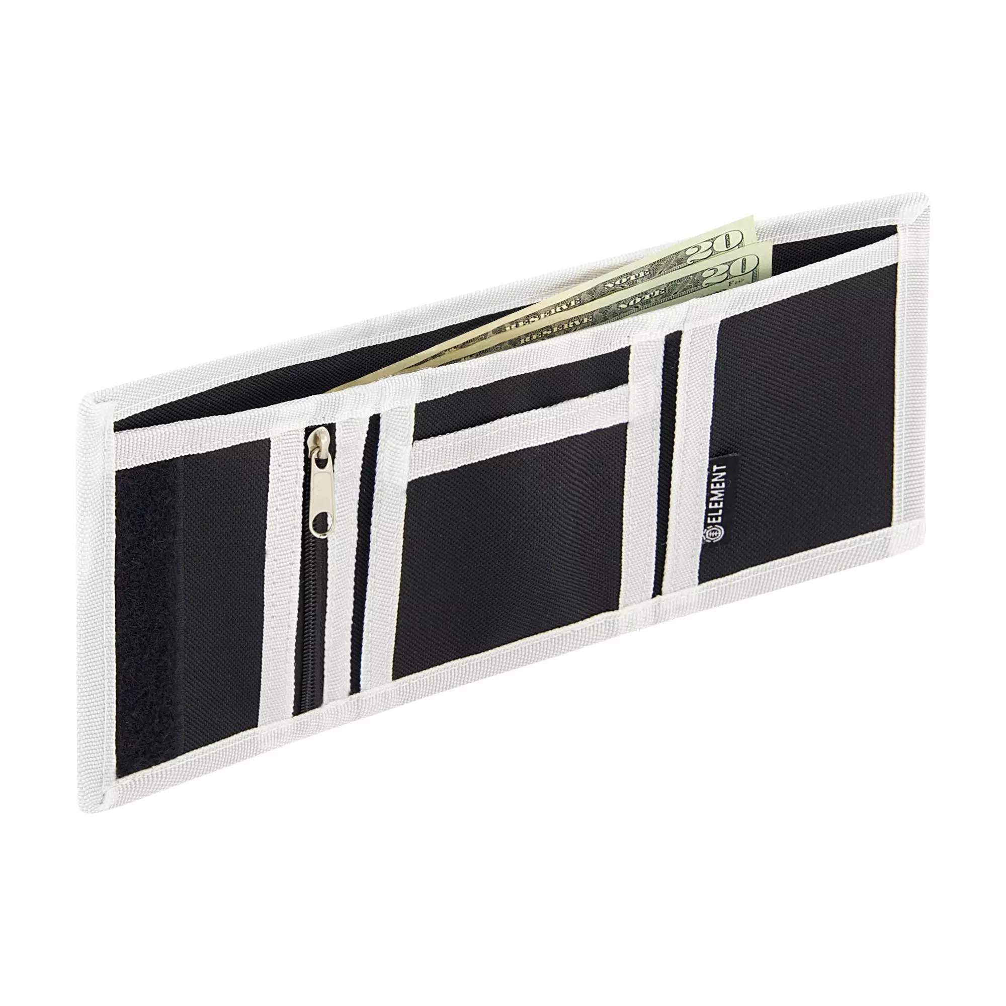 Element Tri-Fold Wallet - Black - BLACK