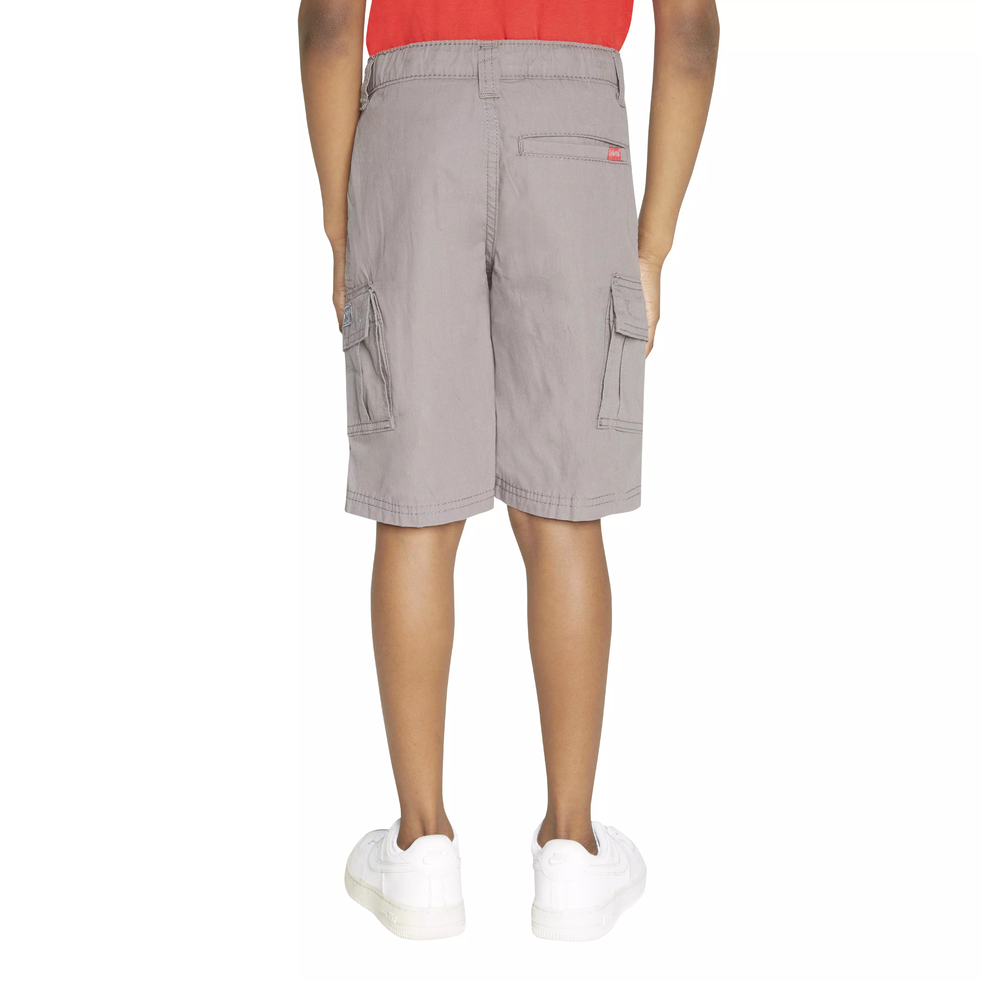 Levi's Little Boys' Red Tab Relaxed Cargo Shorts - Grey - GREY