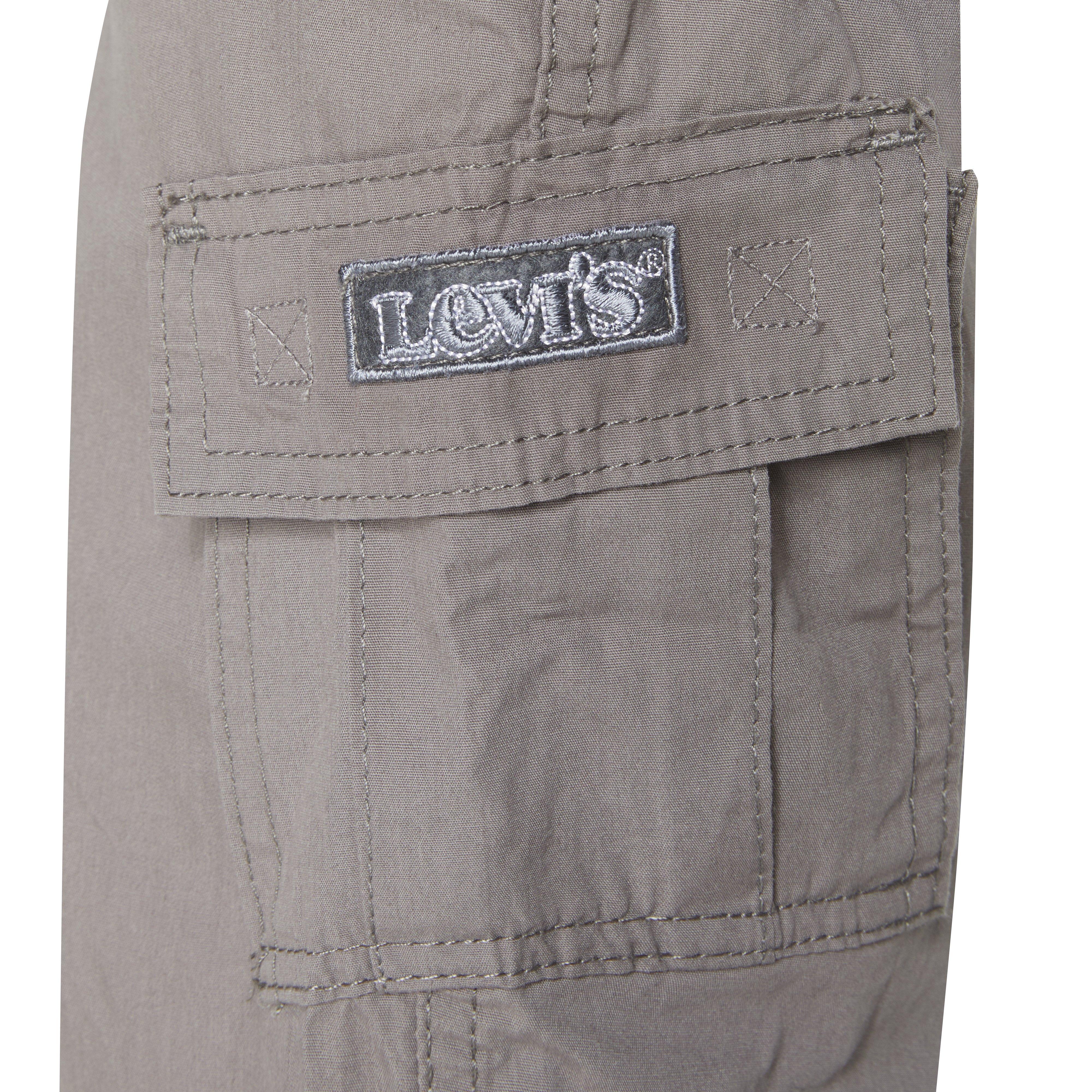Levi's Little Boys' Red Tab Relaxed Cargo Shorts - Grey - GREY Thumbnail View 6