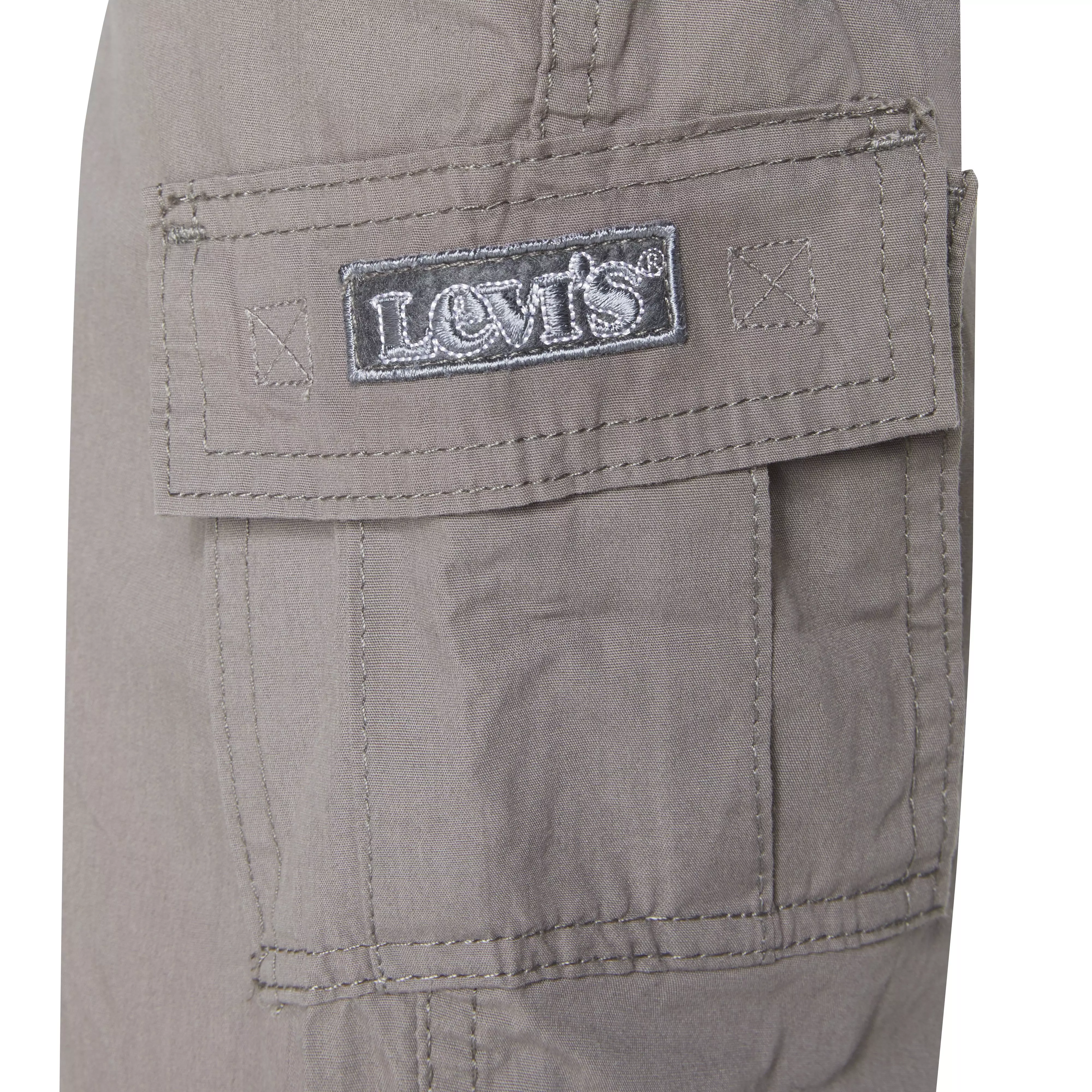 Levi's Little Boys' Red Tab Relaxed Cargo Shorts - Grey - GREY