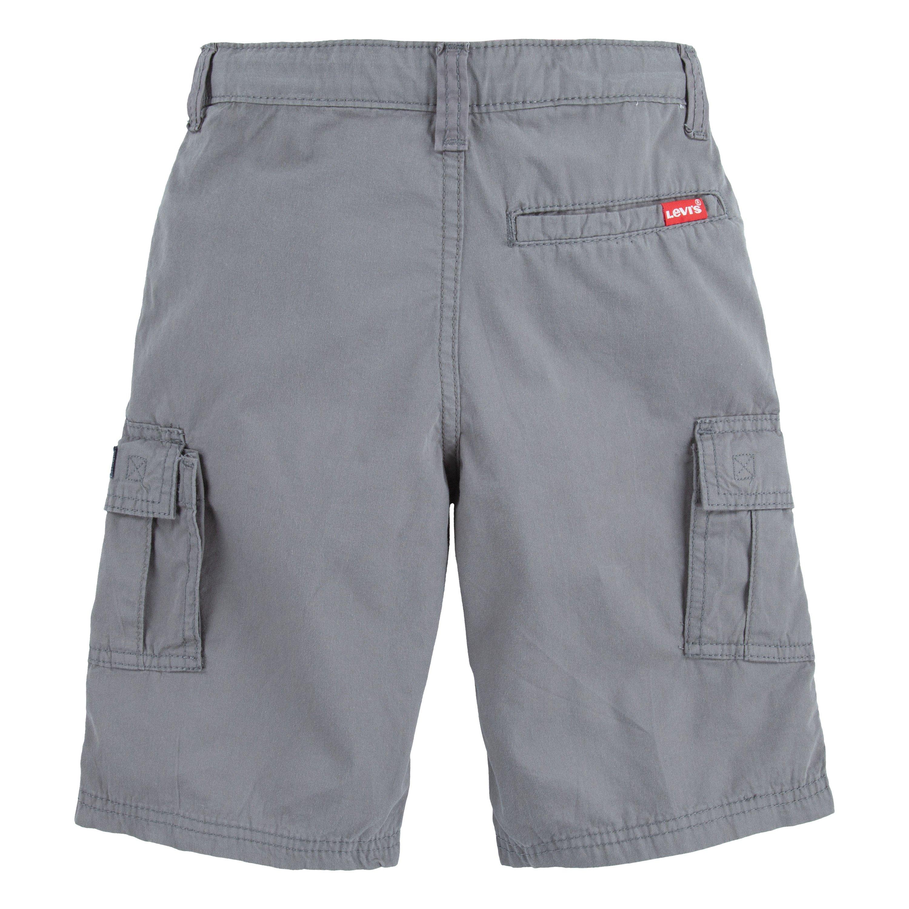 Levi's Little Boys' Red Tab Relaxed Cargo Shorts - Grey - GREY Thumbnail View 9