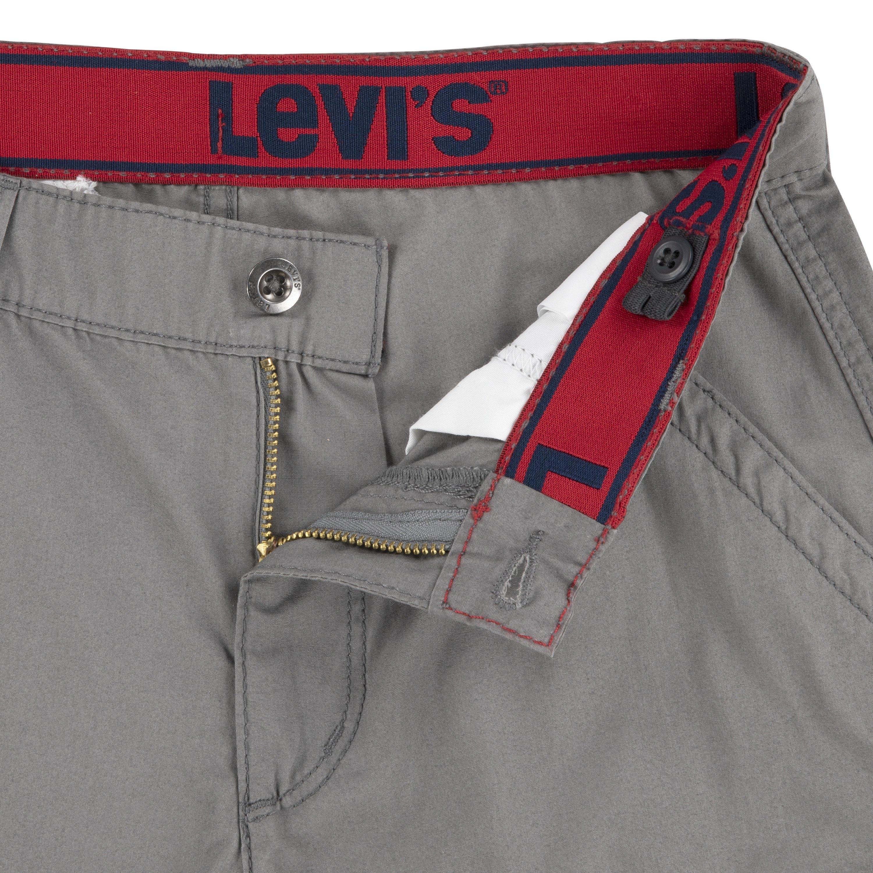 Levi's Big Boys' Red Tab Relaxed Grey Cargo Shorts - GREY Thumbnail View 5