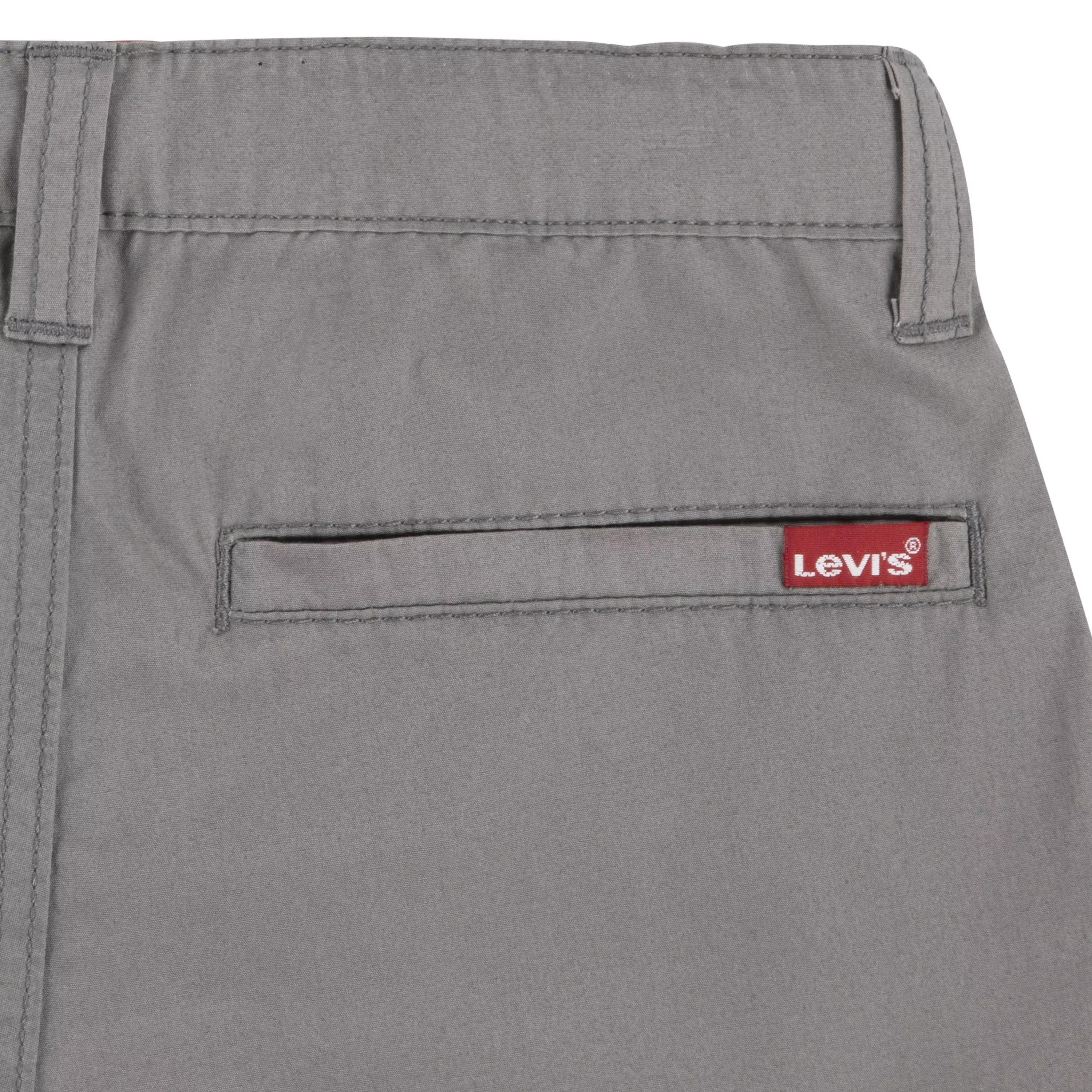 Levi's Big Boys' Red Tab Relaxed Grey Cargo Shorts - GREY