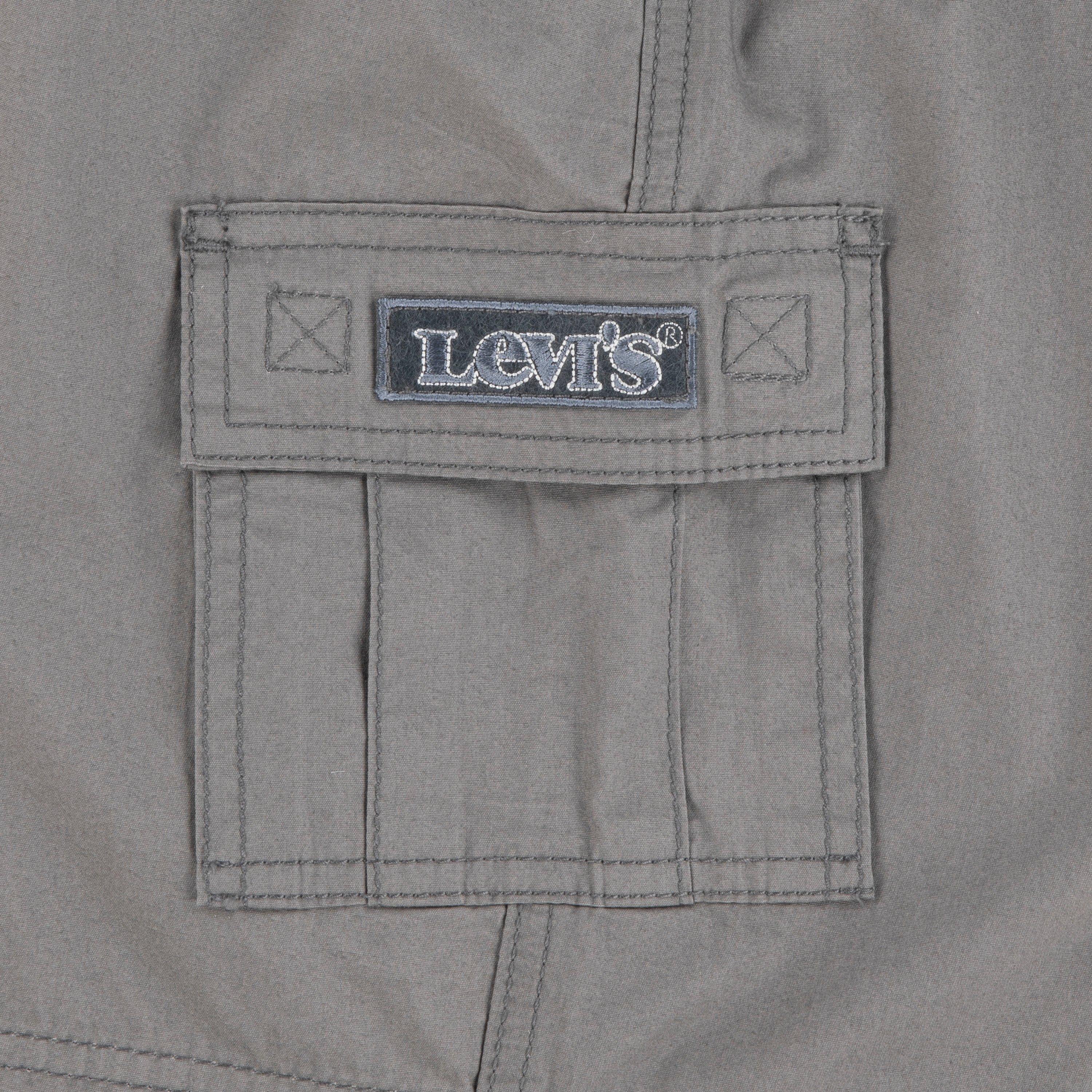 Levi's Big Boys' Red Tab Relaxed Grey Cargo Shorts - GREY Thumbnail View 7