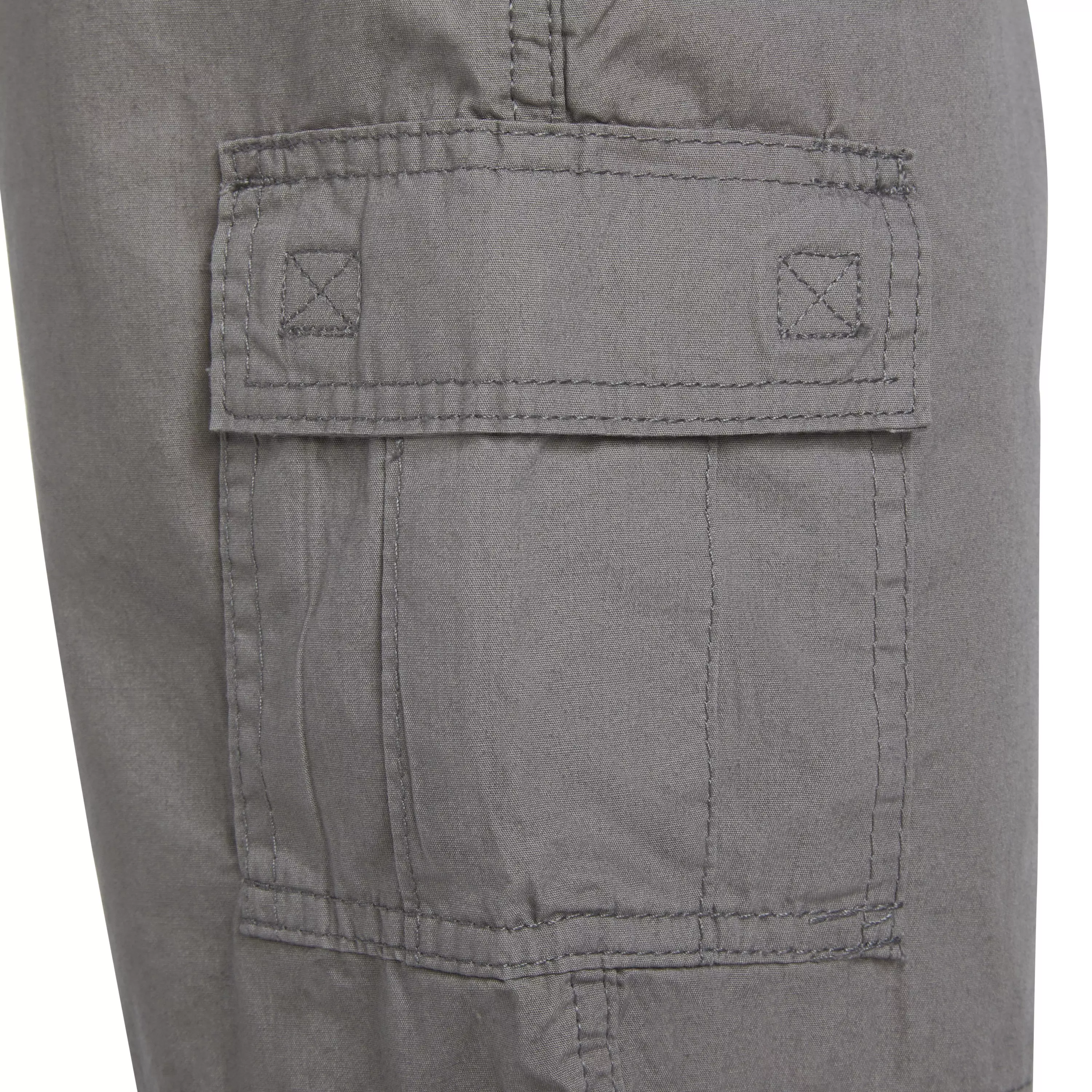 Levi's Big Boys' Red Tab Relaxed Grey Cargo Shorts - GREY