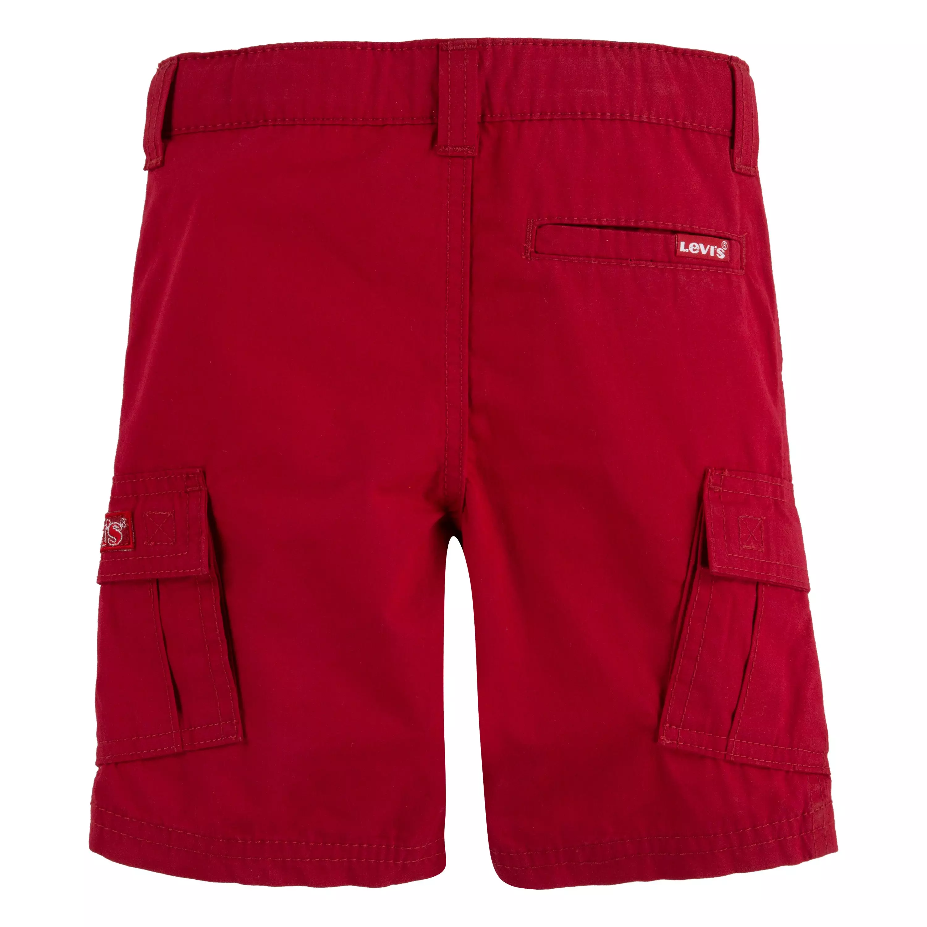 Levi's Toddler Boys' Red Tab Relaxed Red Cargo Shorts - RED