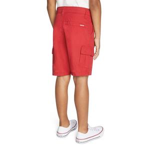 Levi's Little Boys' Red Tab Relaxed Red Cargo Shorts