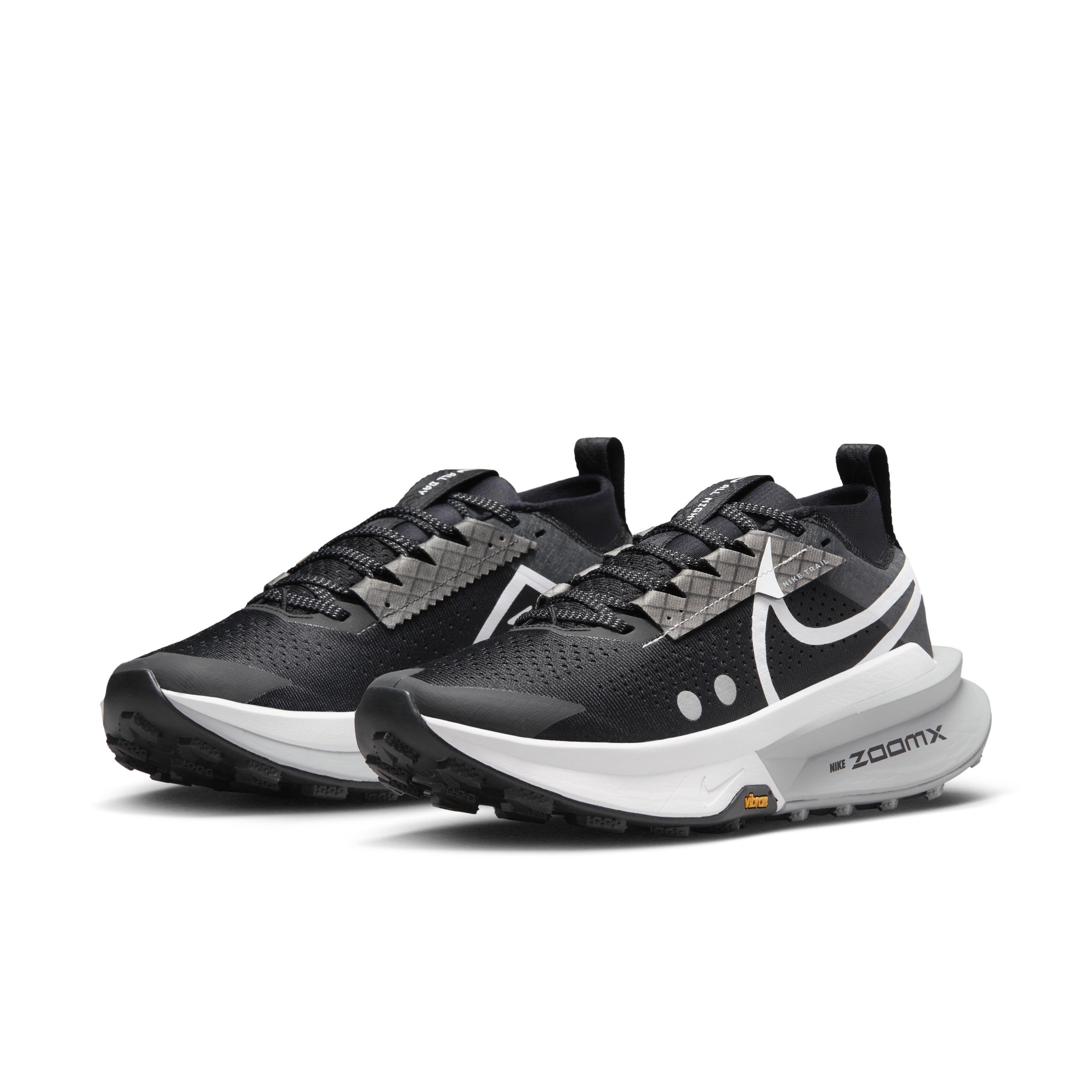 Nike Zegama Trail 2 "Black/Wolf Grey/Anthracite/White" Women's Trail Running Shoe - BLACK/GREY/ANTHRACITE/WHITE Thumbnail View 3