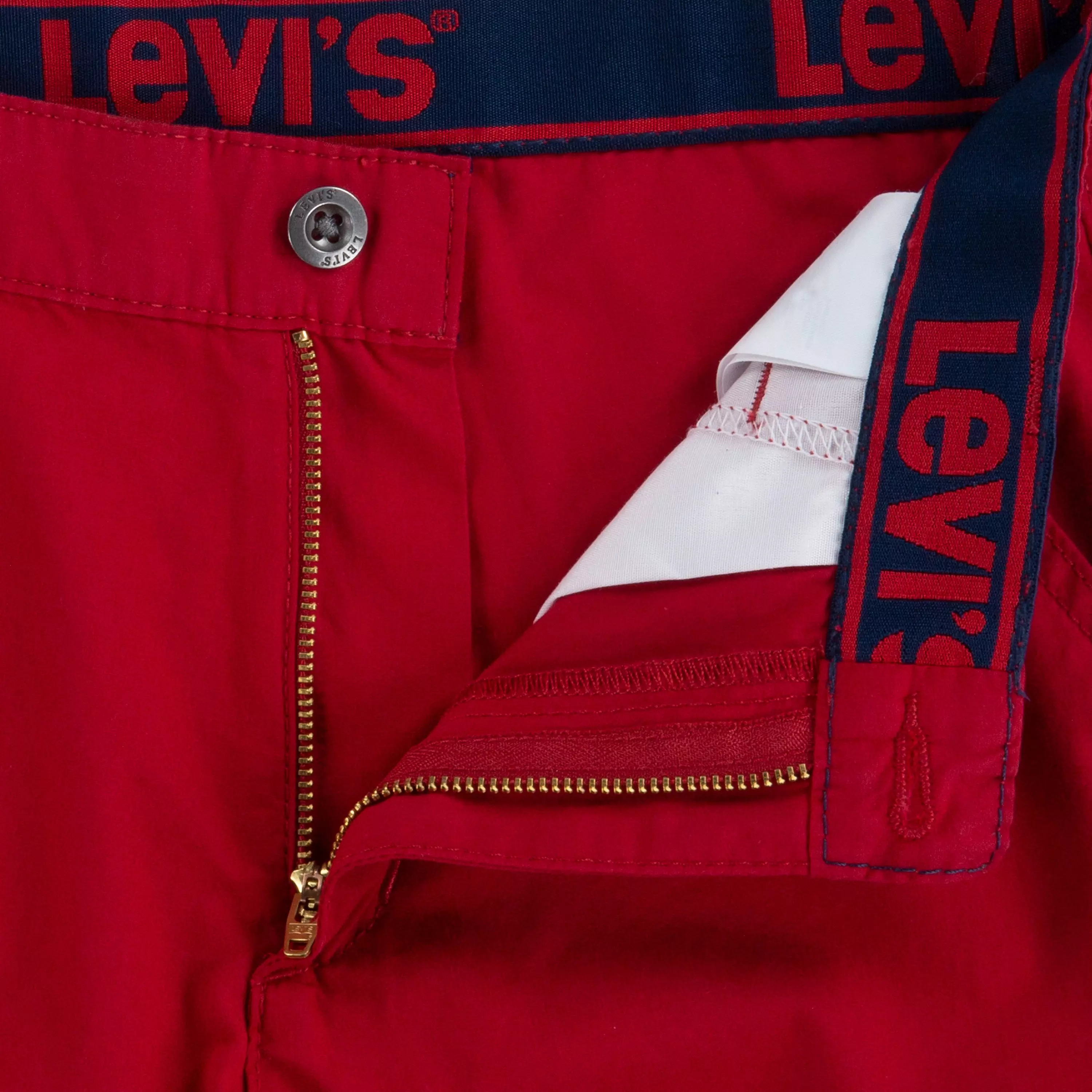 Levi's Big Boys' Red Tab Relaxed Cargo Shorts - Red - RED