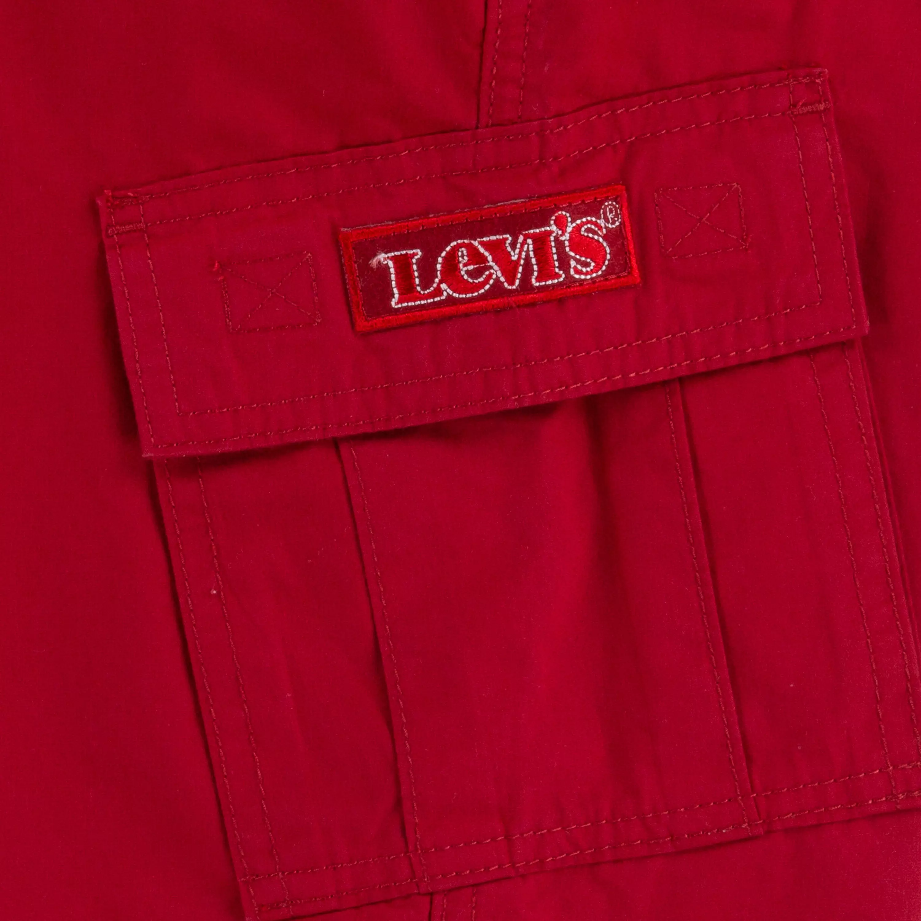 Levi's Big Boys' Red Tab Relaxed Cargo Shorts - Red - RED