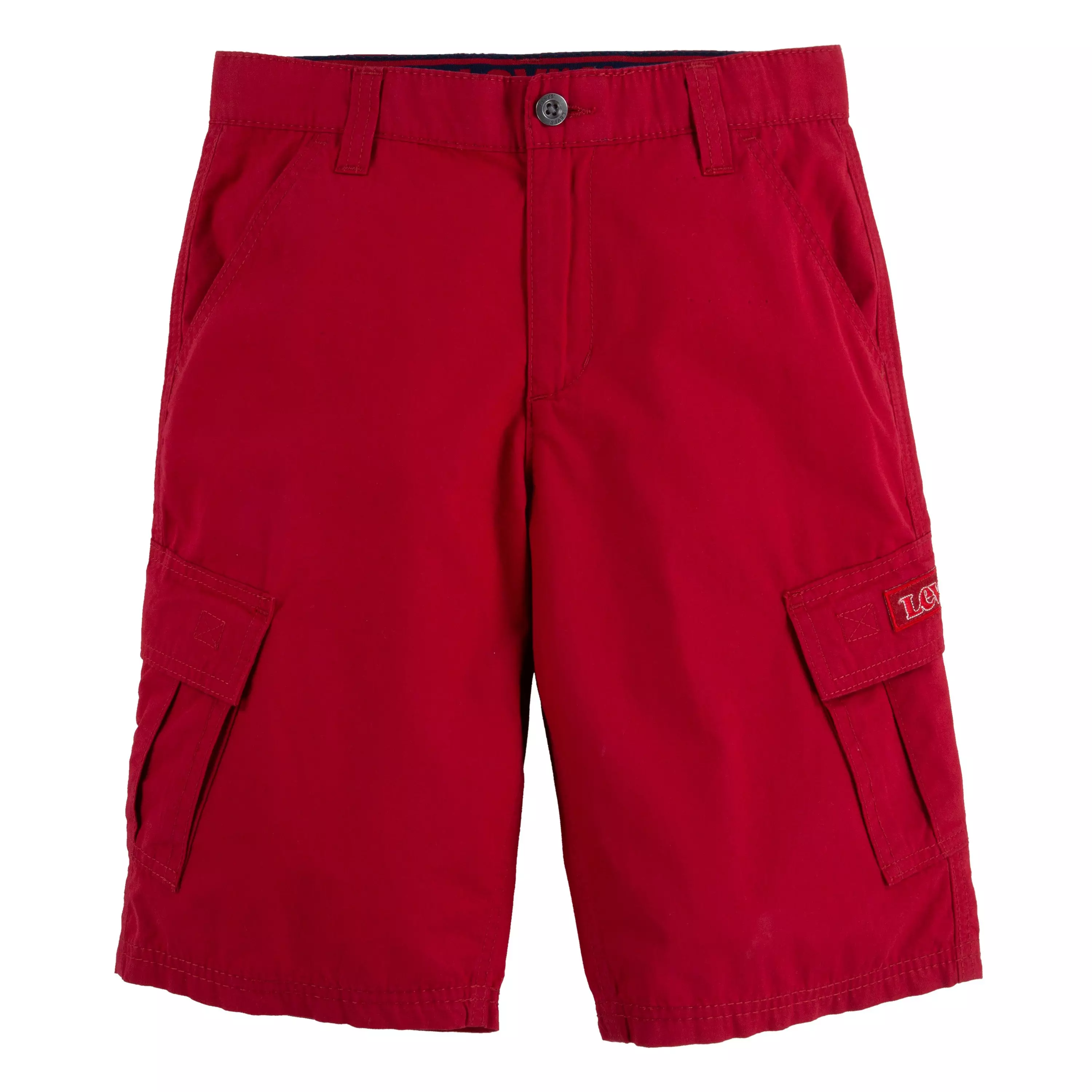 Levi's Big Boys' Red Tab Relaxed Cargo Shorts - Red - RED