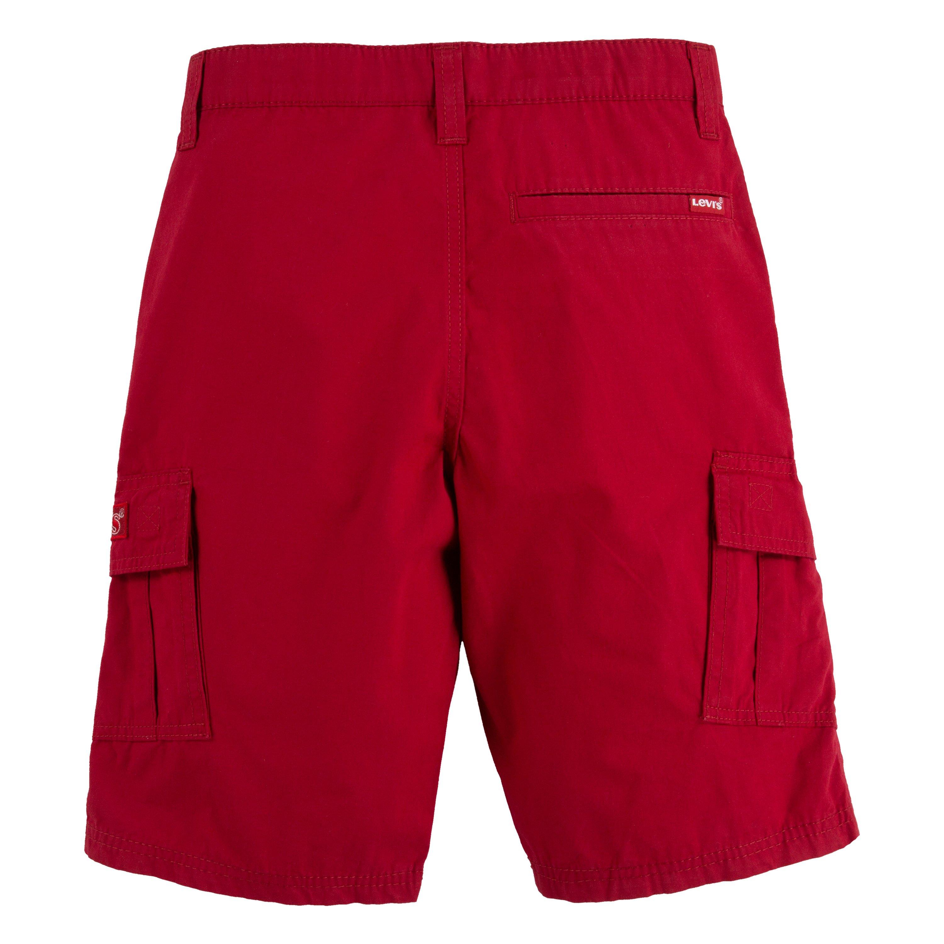 Levi's Big Boys' Red Tab Relaxed Cargo Shorts - Red - RED Thumbnail View 10