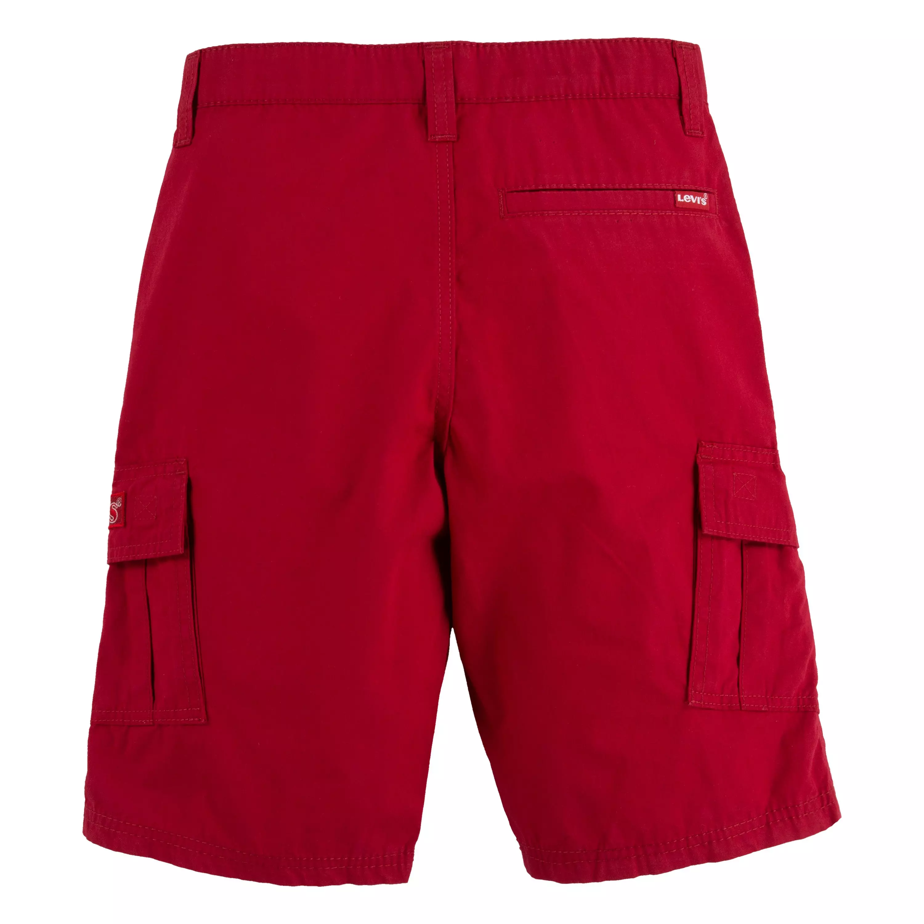 Levi's Big Boys' Red Tab Relaxed Cargo Shorts - Red - RED