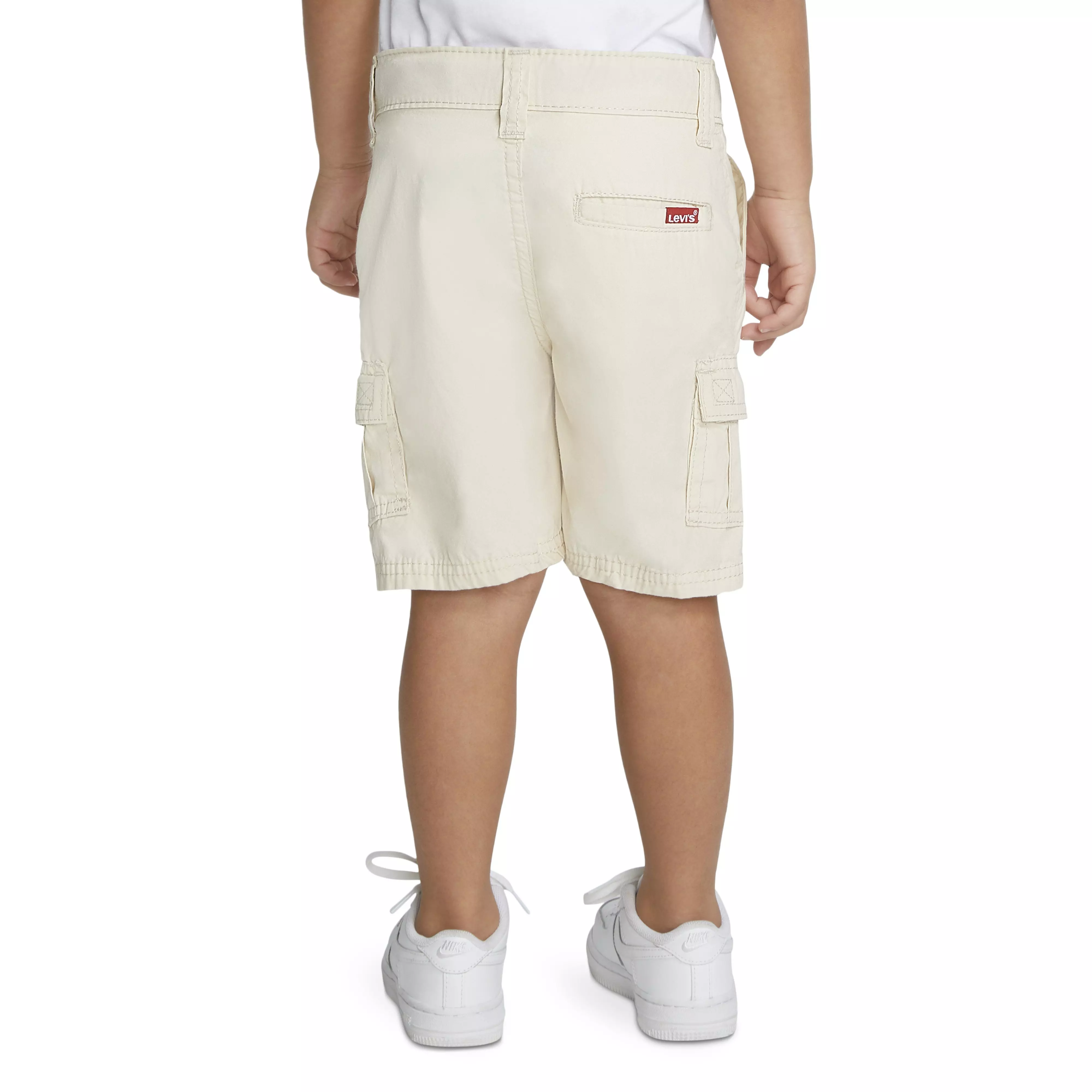 Levi's Toddler Boys' Red Tab Relaxed Cargo Shorts - Cream - CREAM