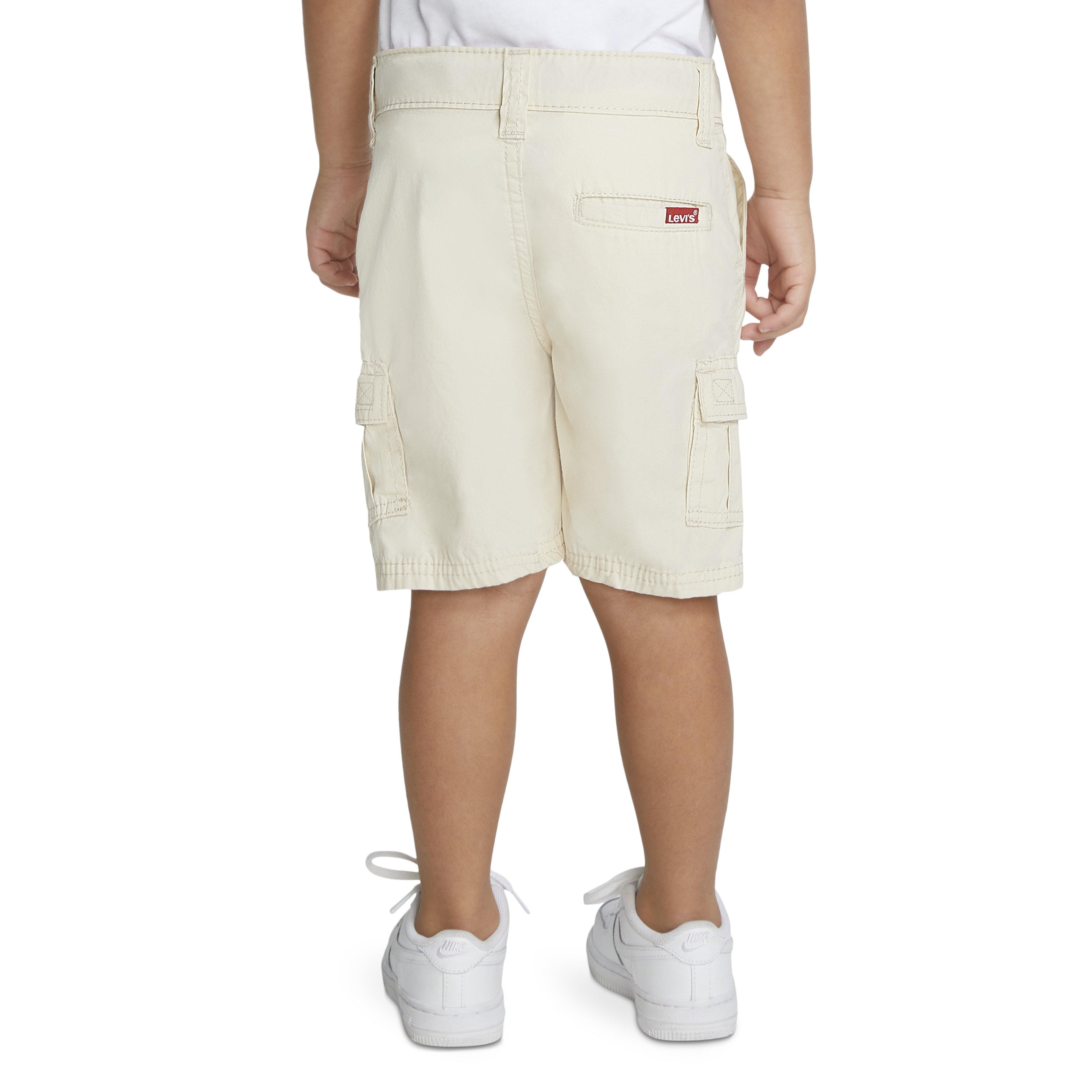 Levi's Red Tab Relaxed Toddler Boys' Cream Cargo Shorts