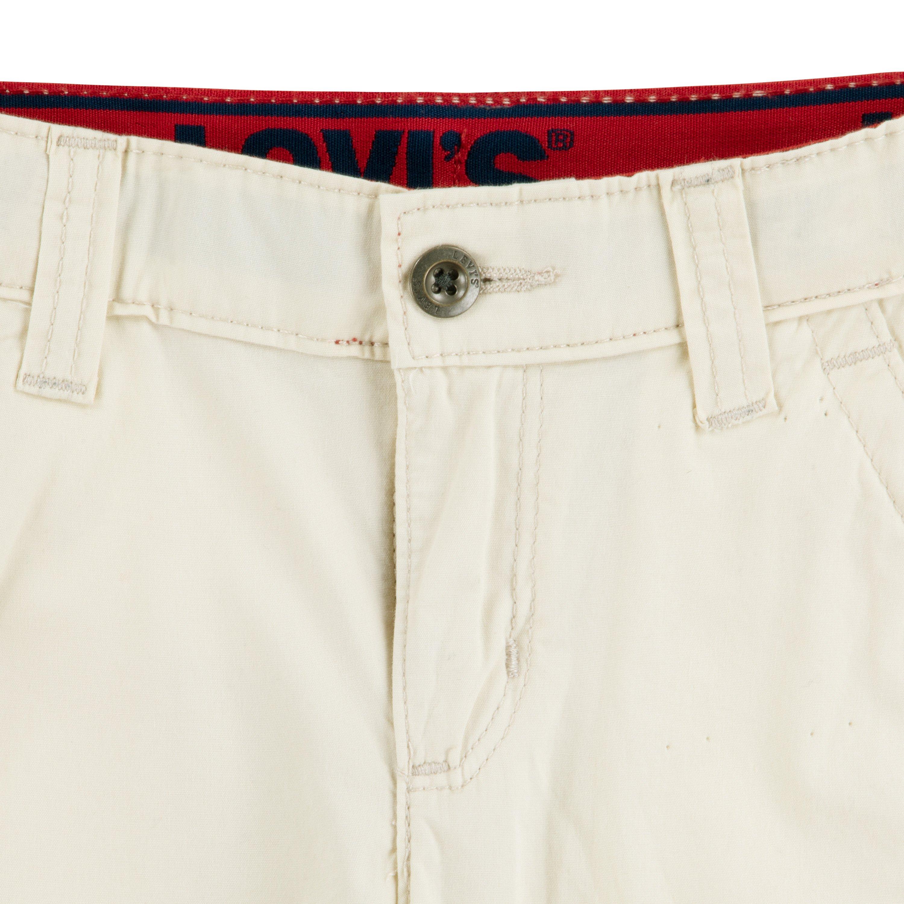 Levi's Red Tab Relaxed Toddler Boys' Cream Cargo Shorts