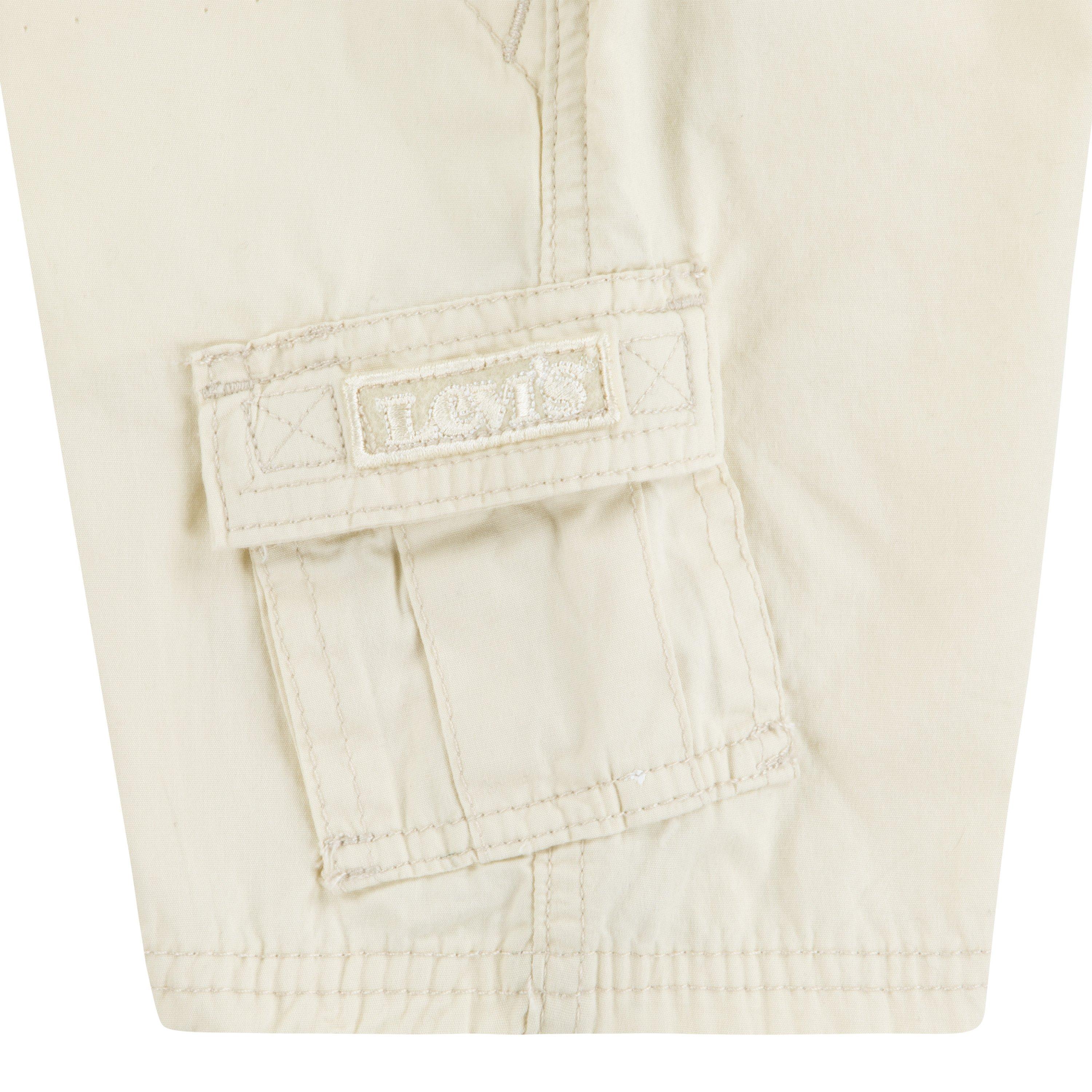 Levi's Red Tab Relaxed Toddler Boys' Cream Cargo Shorts