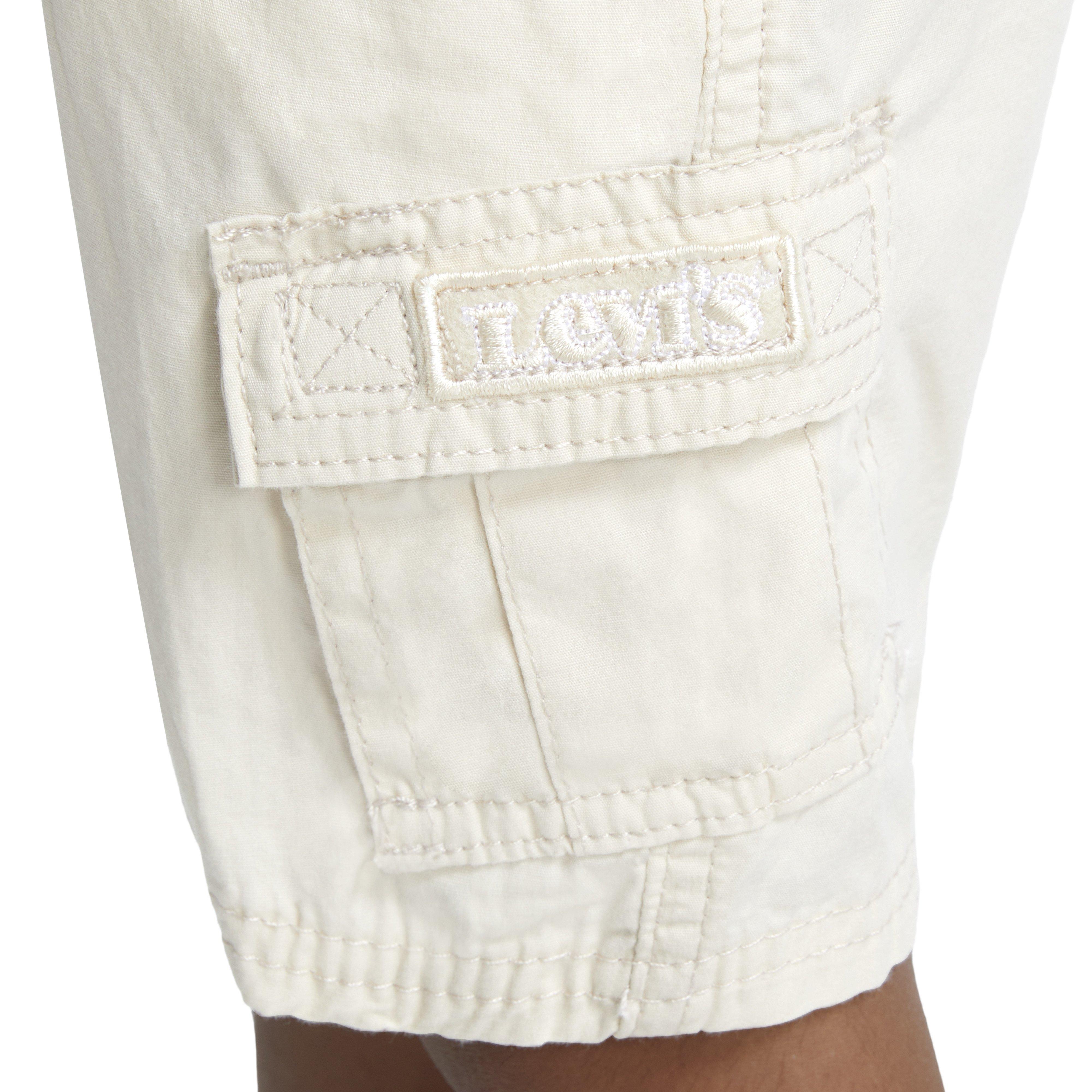Levi's Toddler Boys' Red Tab Relaxed Cargo Shorts - Cream - CREAM Thumbnail View 6