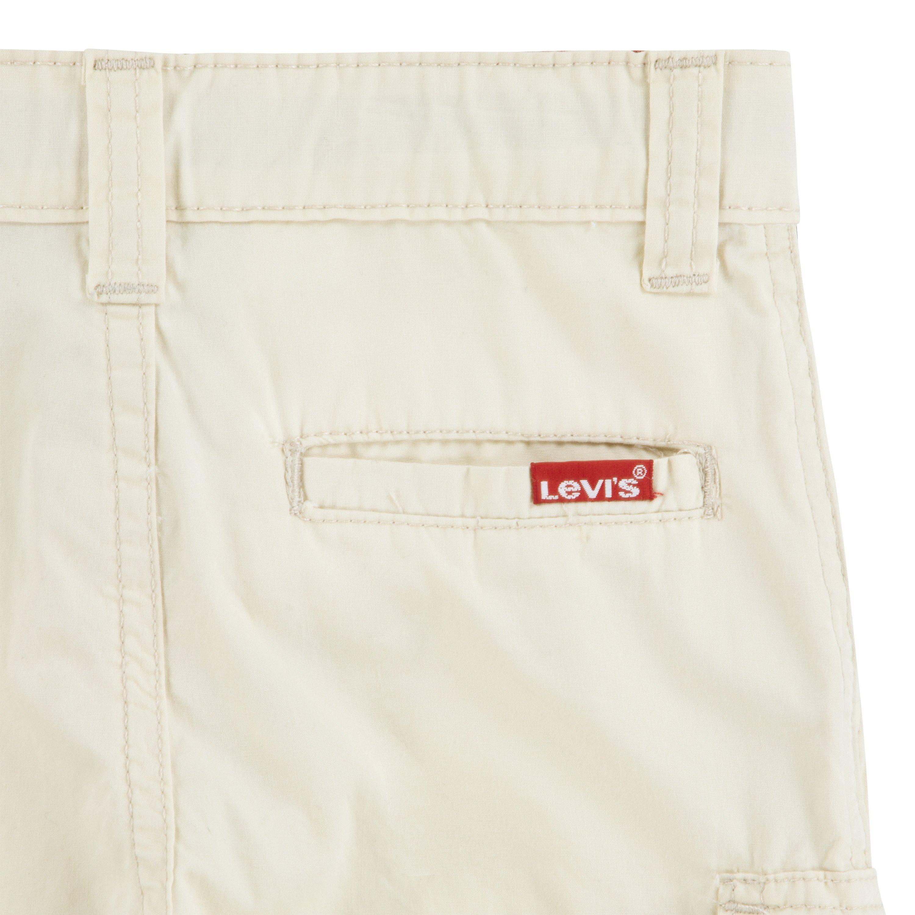 Levi's Red Tab Relaxed Toddler Boys' Cream Cargo Shorts