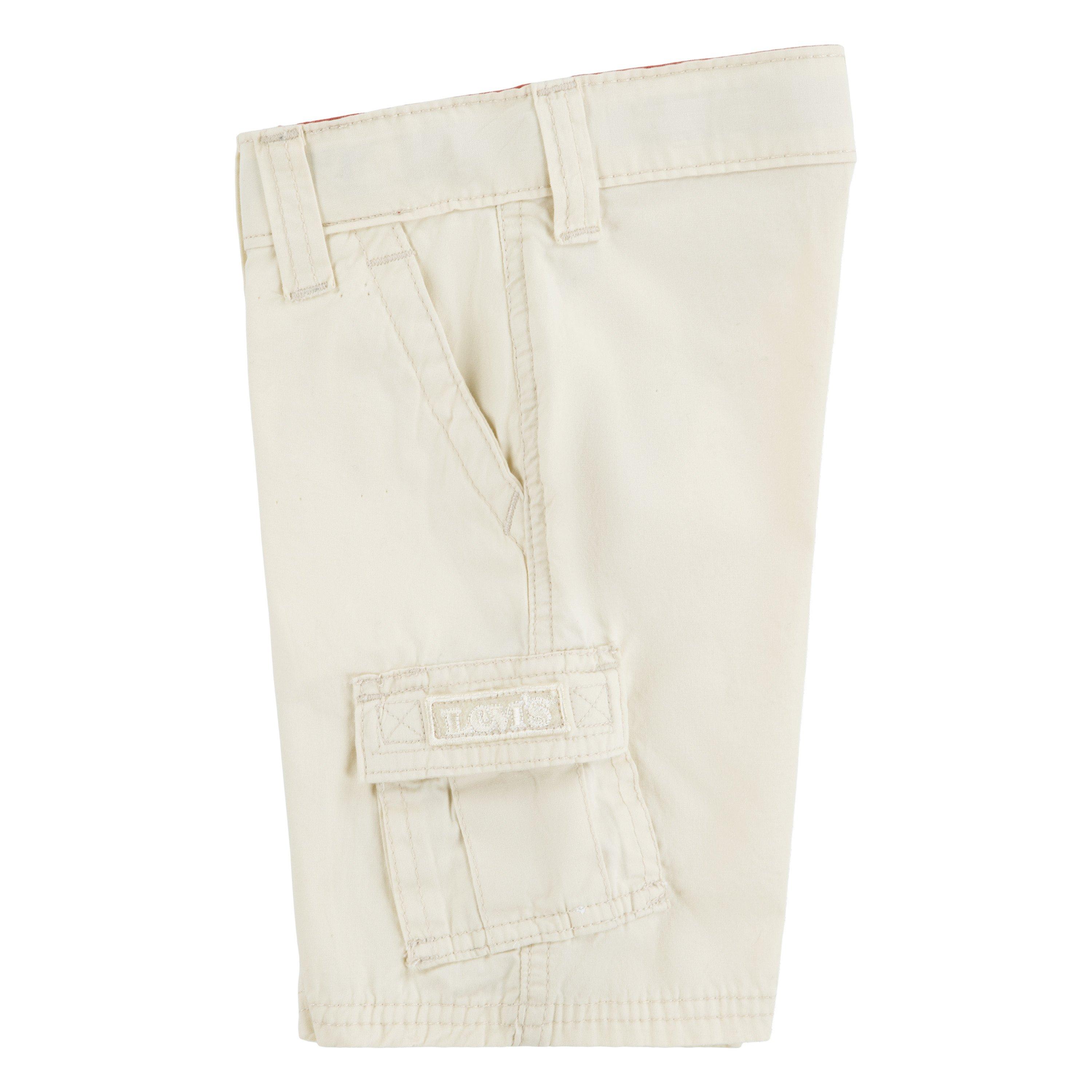 Levi's Red Tab Relaxed Toddler Boys' Cream Cargo Shorts