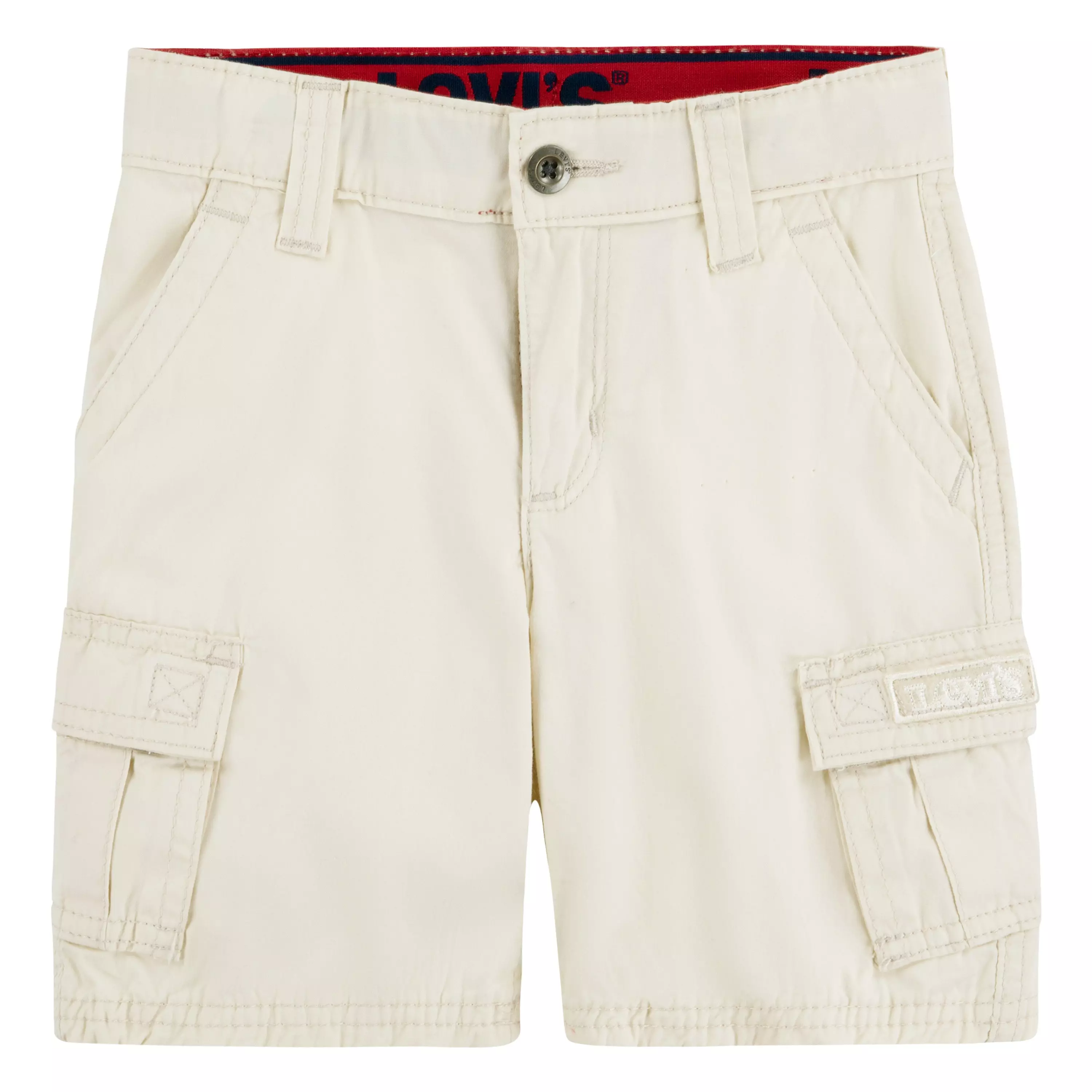 Levi's Toddler Boys' Red Tab Relaxed Cargo Shorts - Cream - CREAM