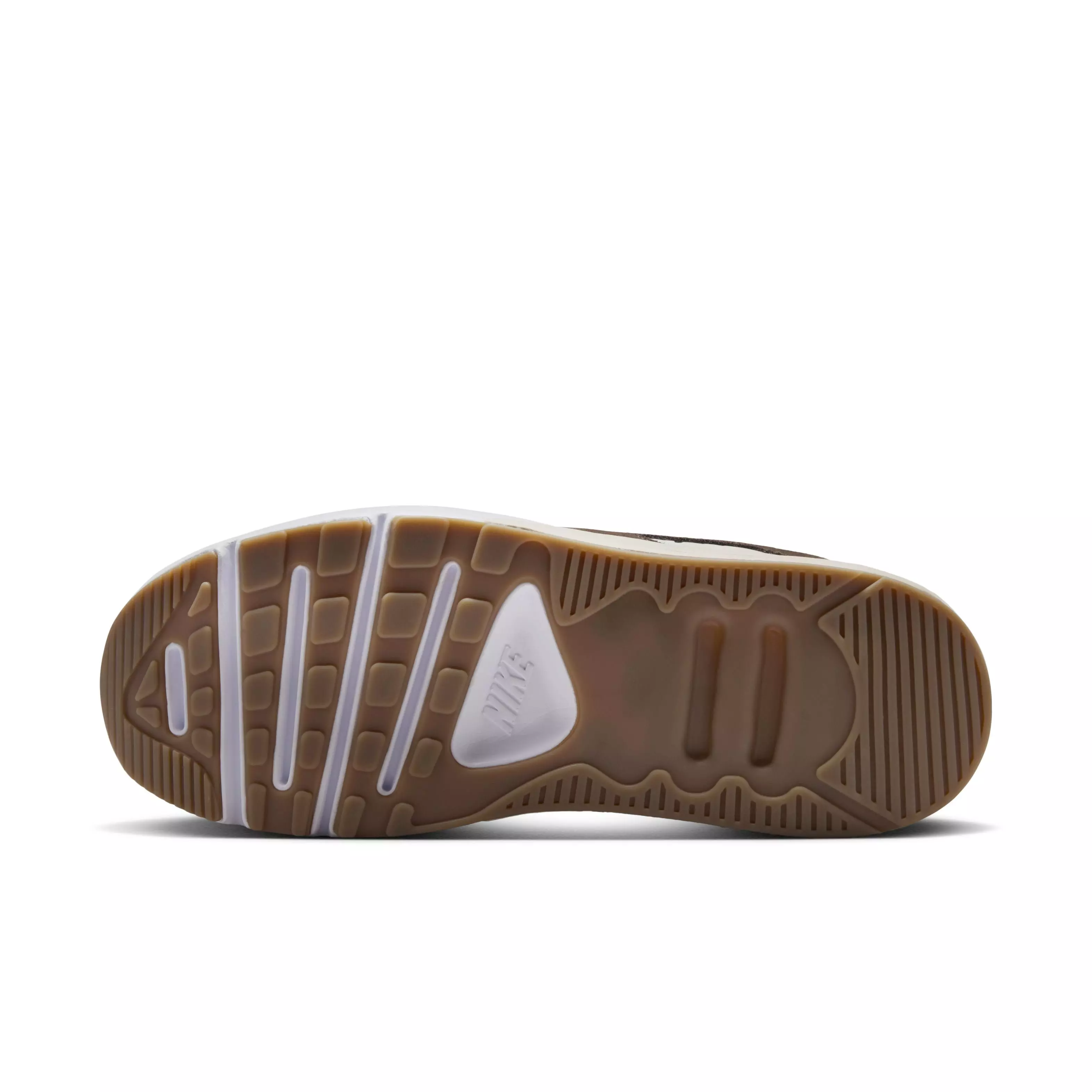 Nike Air Max 90 LV8 "White/Baroque Brown/Light Orewood Brown/Photon Dust" Women's Shoe - WHITE/BROWN/LT BROWN/DUST