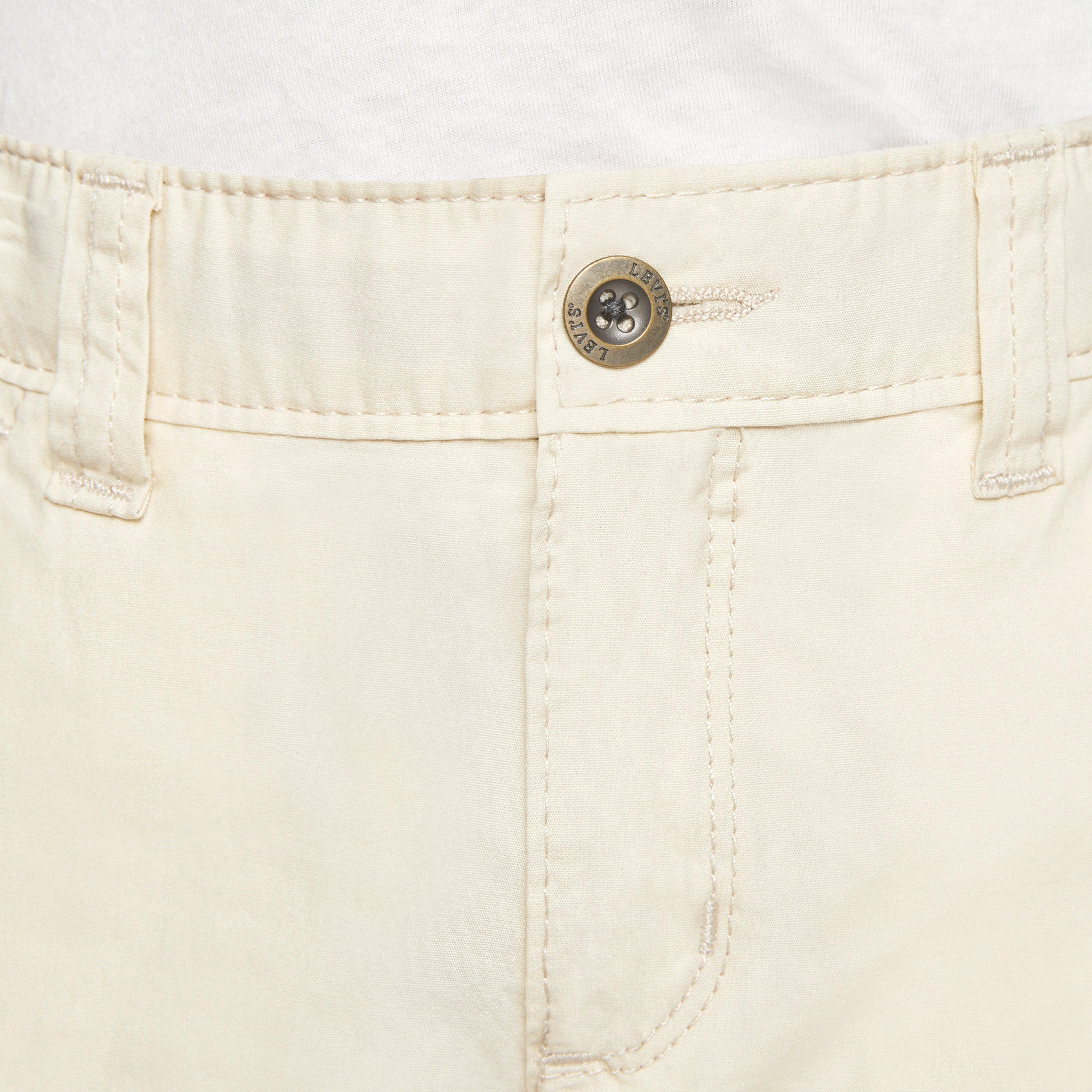 Levi's Red Tab Relaxed Little Boys' Cargo Shorts - Cream - CREAM Thumbnail View 4