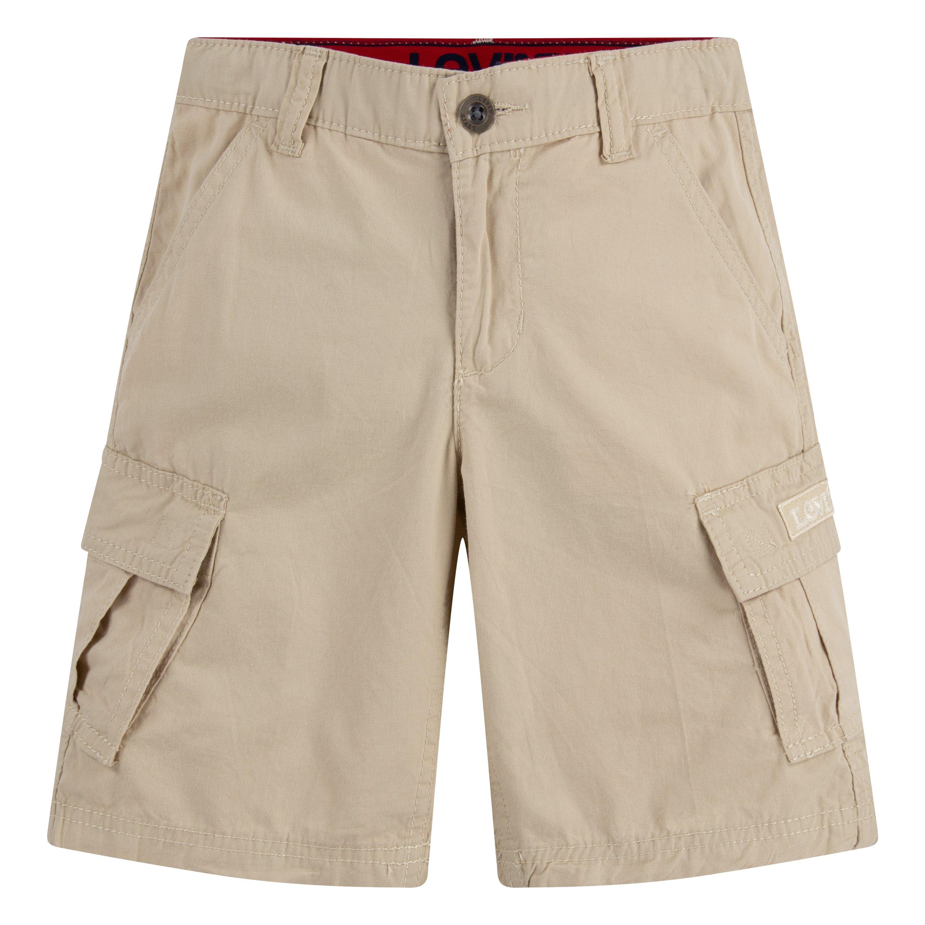 Levi's Red Tab Relaxed Little Boys' Cream Cargo Shorts
