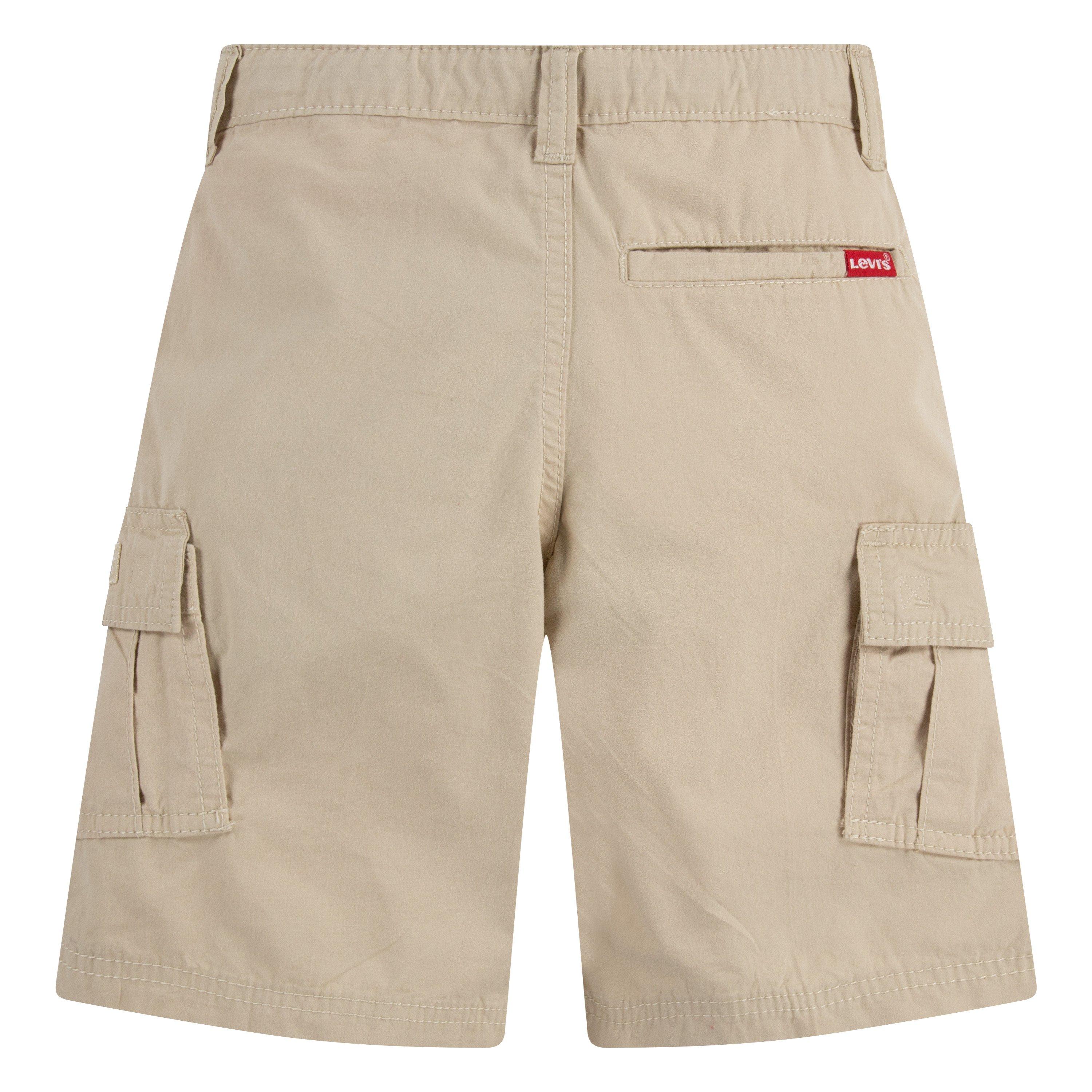 Levi's Red Tab Relaxed Little Boys' Cream Cargo Shorts