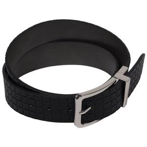 Element Textured Polished Buckle PU Reversible Belt -Black/Grey
