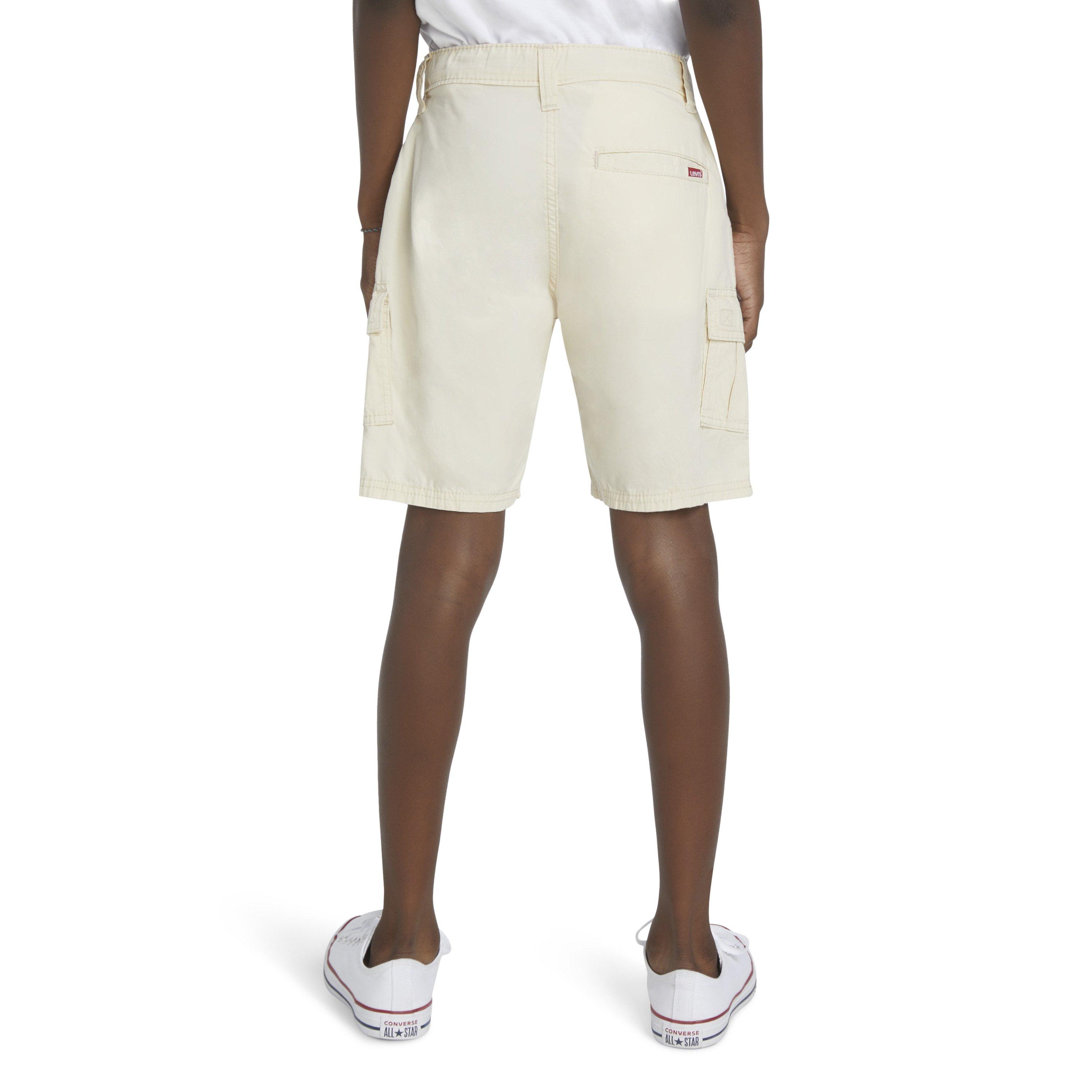 Levi's Red Tab Relaxed Big Boys' Cream Cargo Shorts