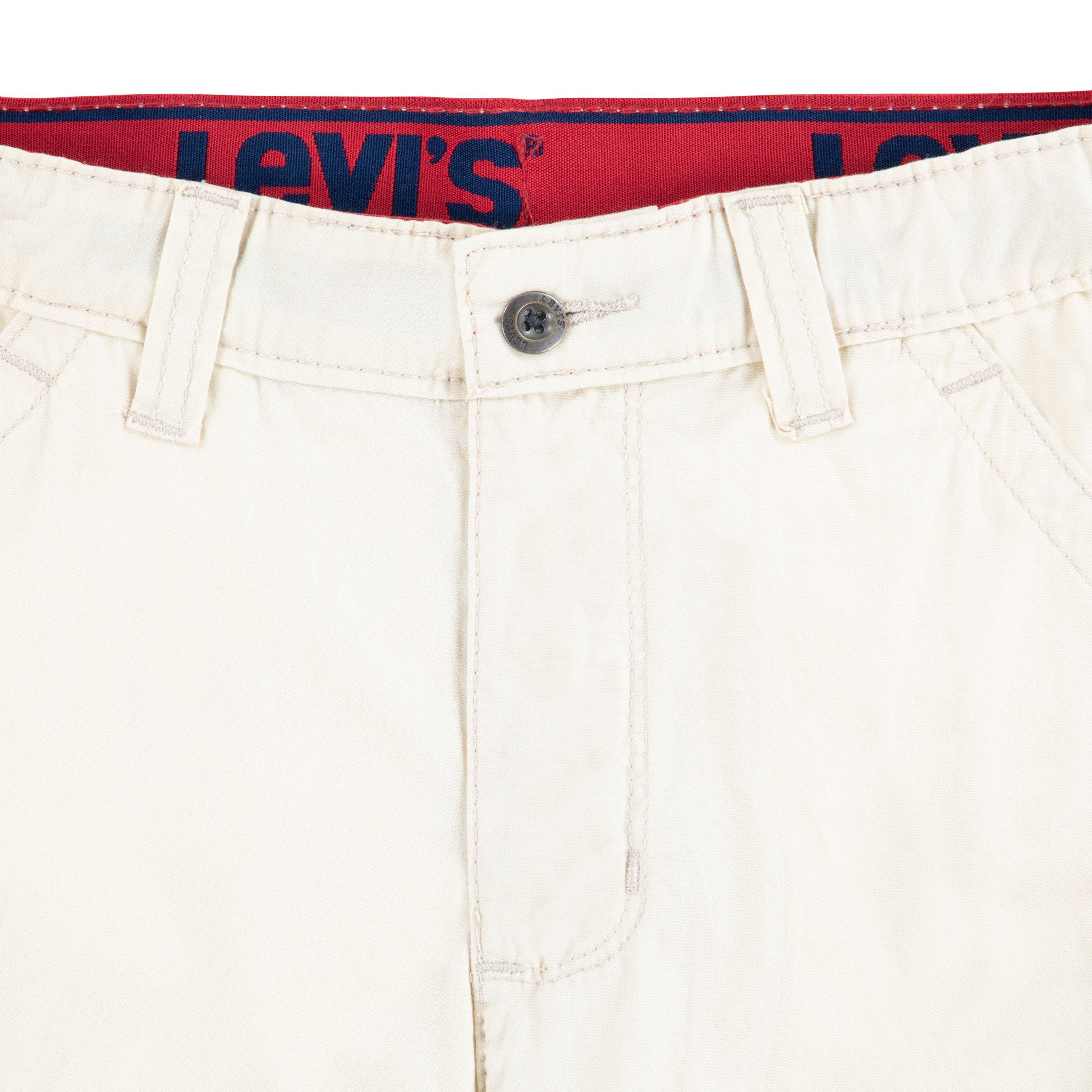 Levi's Red Tab Relaxed Big Boys' Cream Cargo Shorts