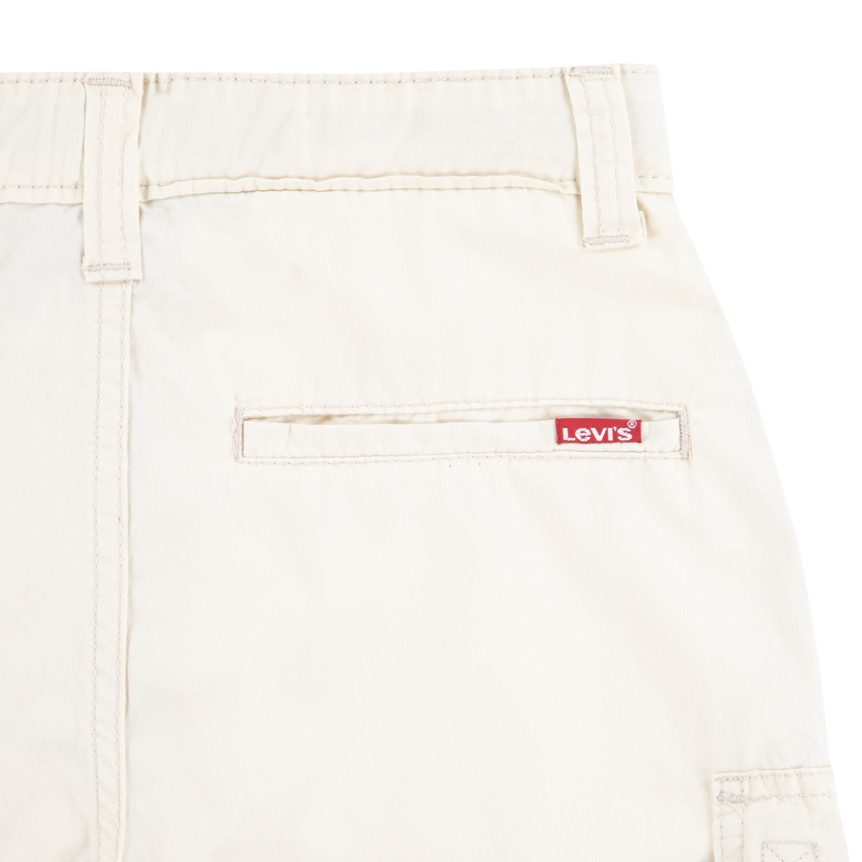Levi's Red Tab Relaxed Big Boys' Cream Cargo Shorts