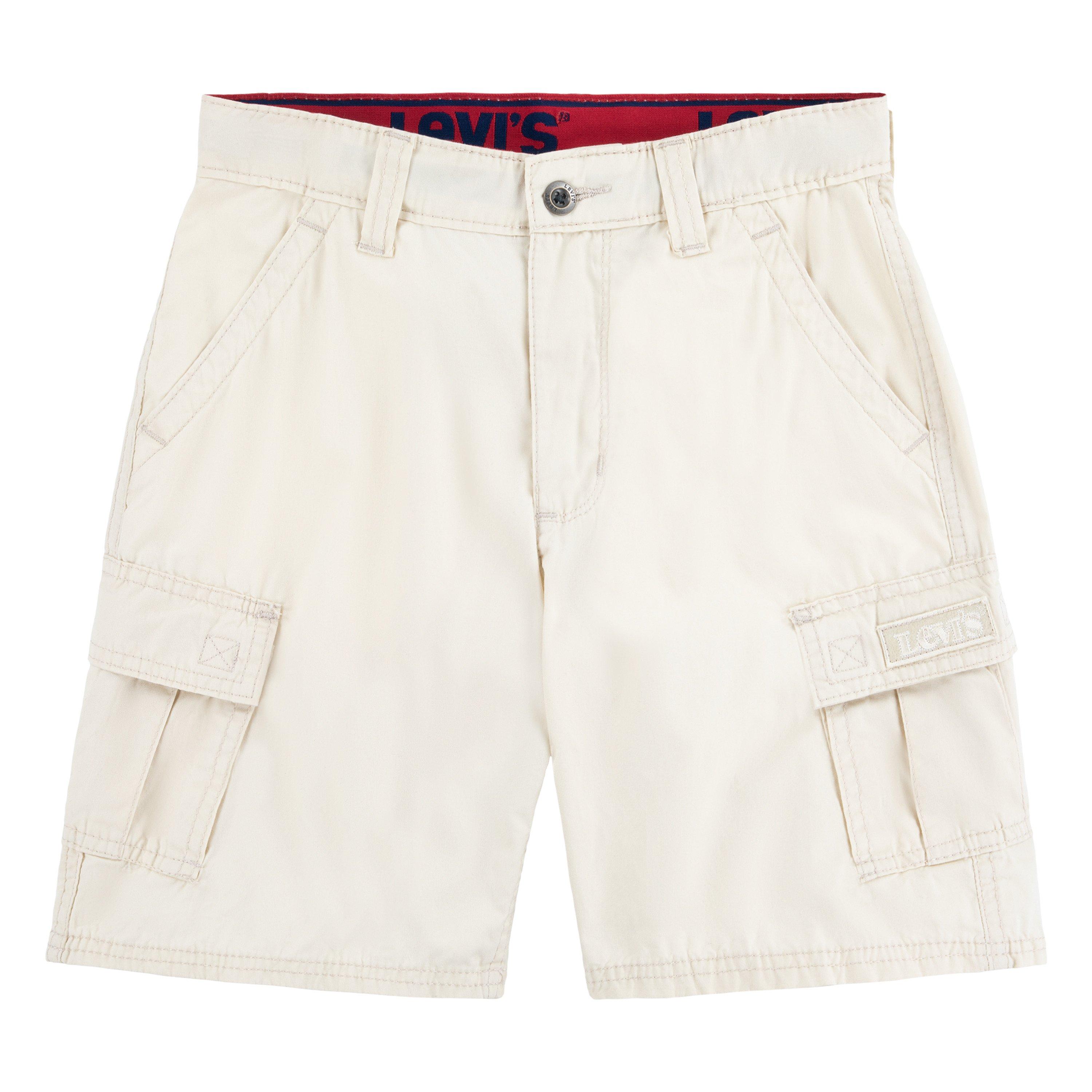 Levi's Red Tab Relaxed Big Boys' Cream Cargo Shorts