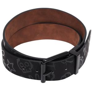 Element Adult Distressed Allover Print PU Reversible Belt - Black