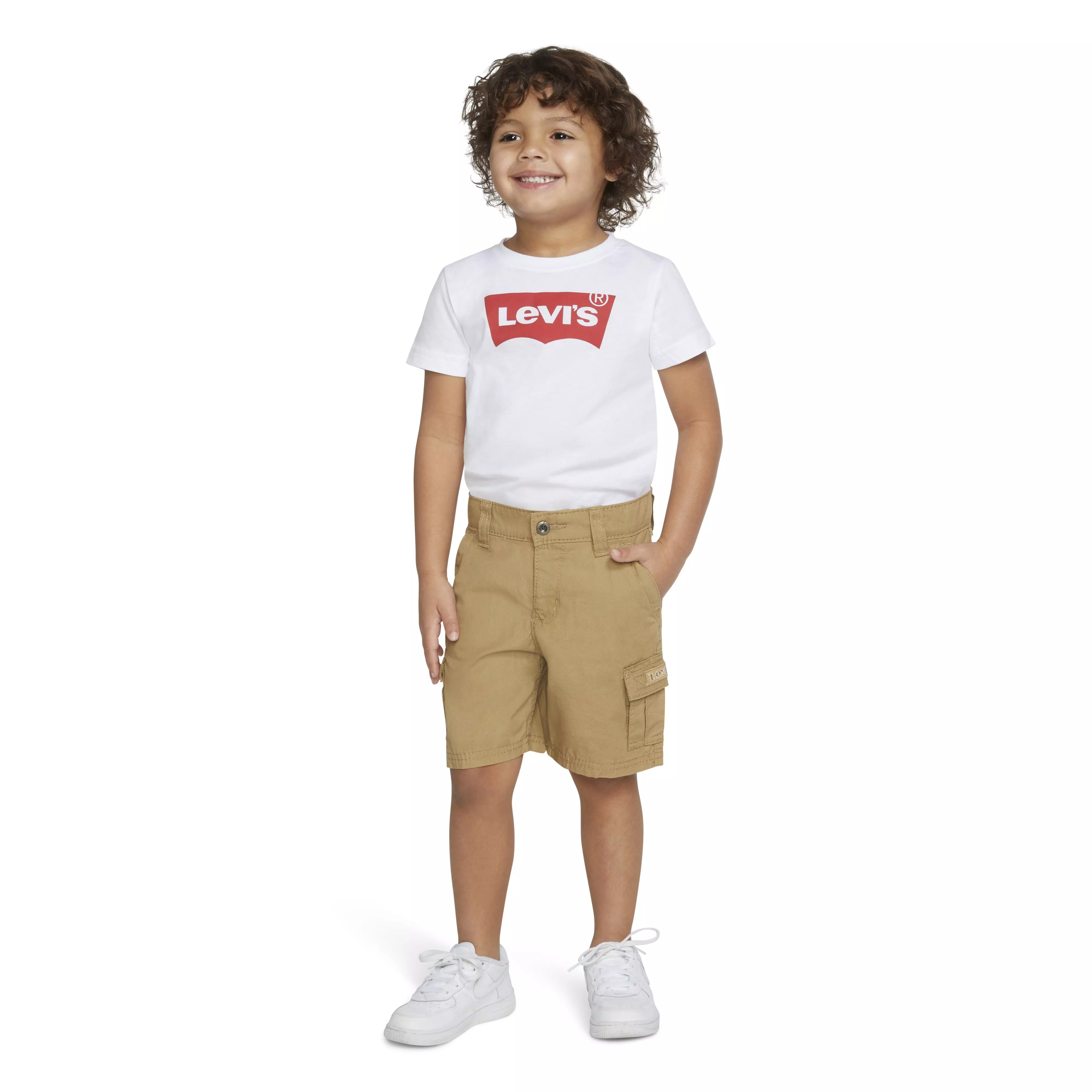 Levi's Toddler Boys' Red Tab Relaxed Cargo Shorts - Gold - GOLD