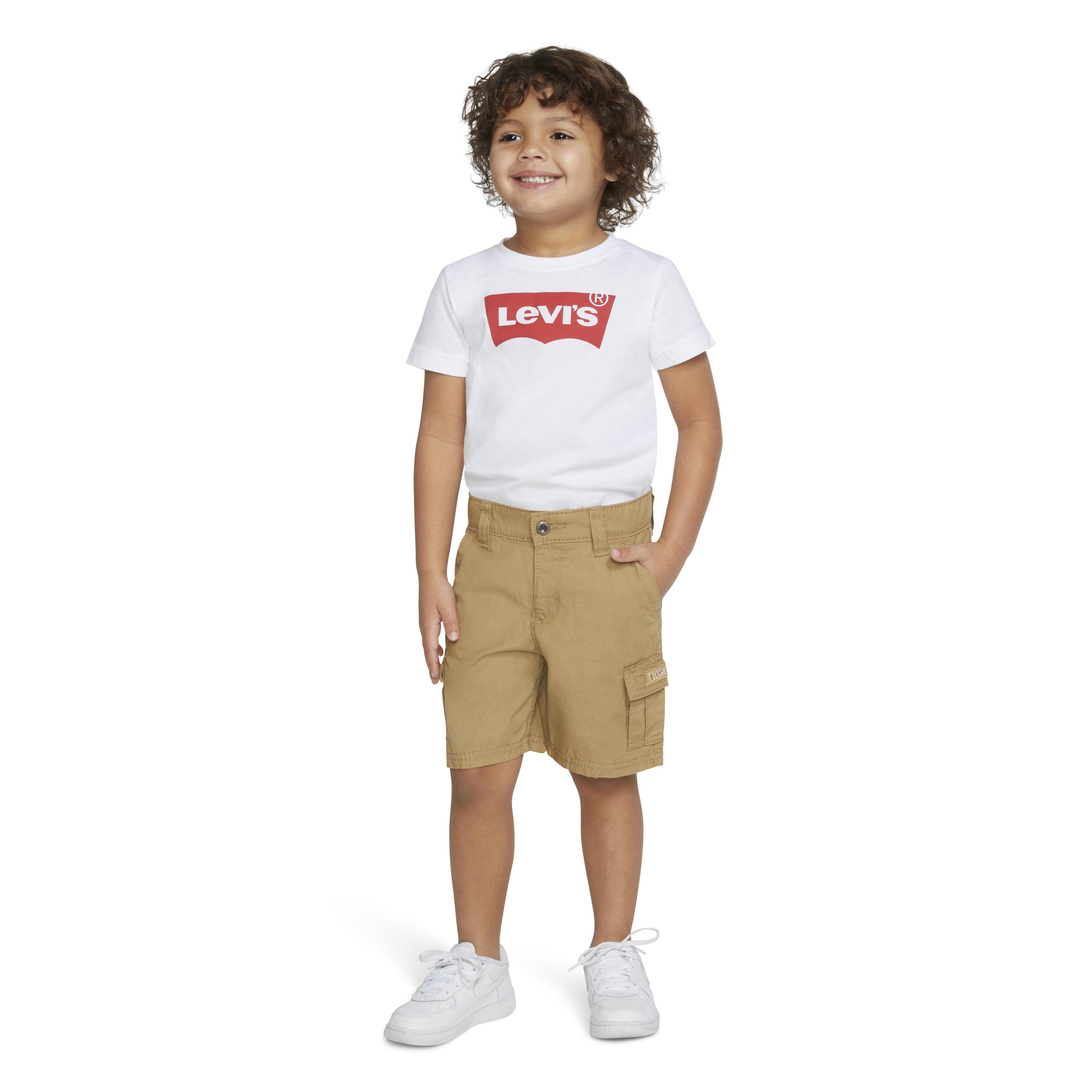 Levi's Red Tab Relaxed Toddler Boys' Gold Cargo Shorts