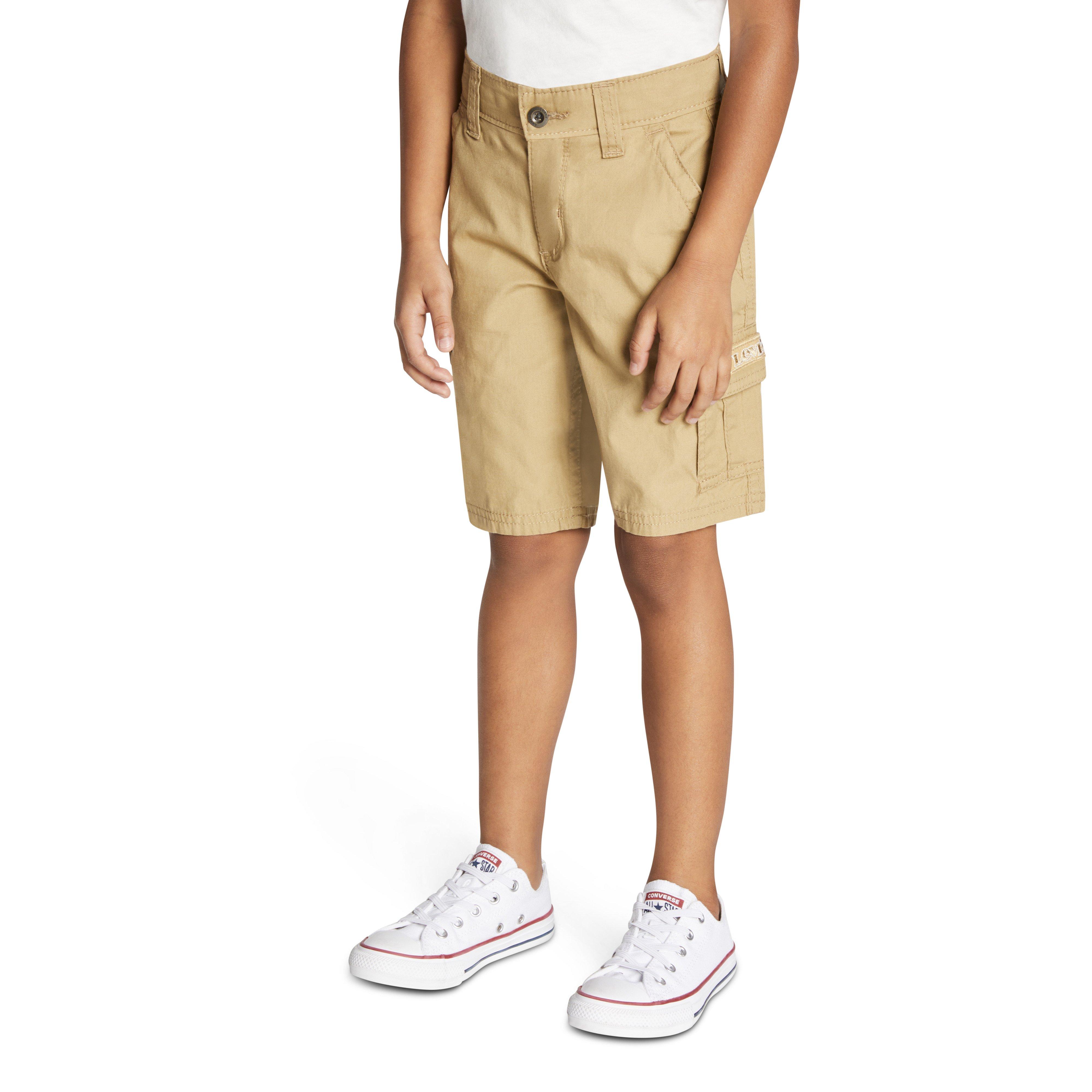 Levi's Red Tab Relaxed Little Boys' Gold Cargo Shorts