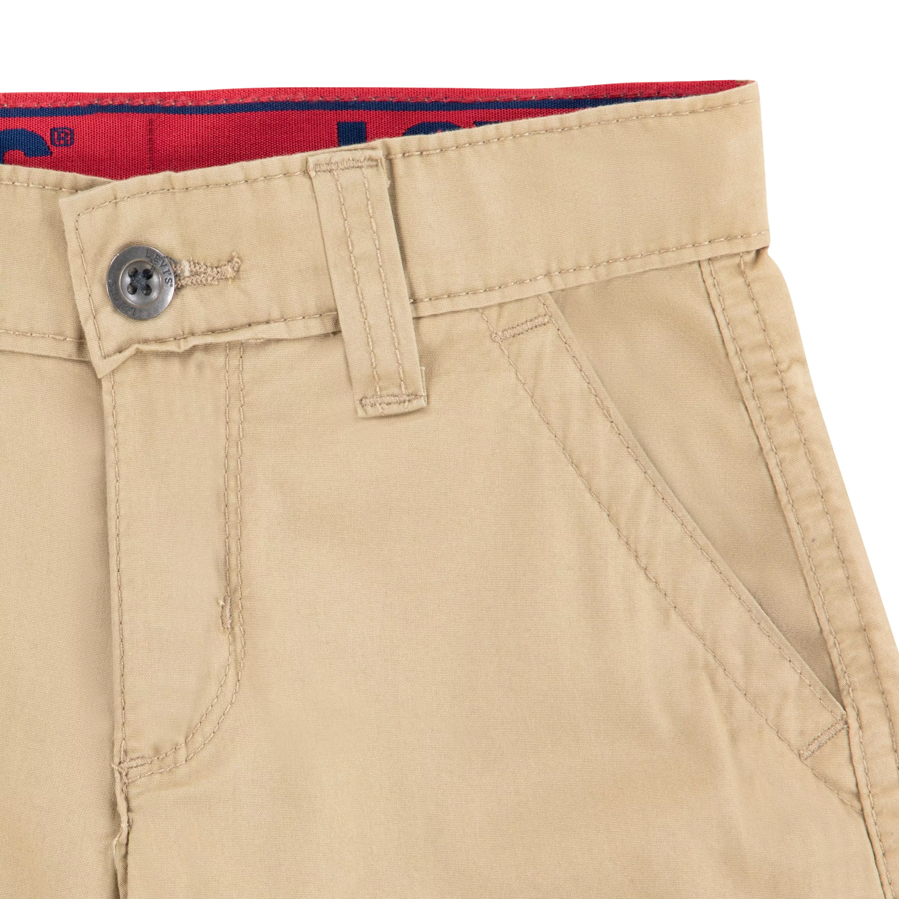 Levi's Red Tab Relaxed Little Boys' Gold Cargo Shorts - GOLD