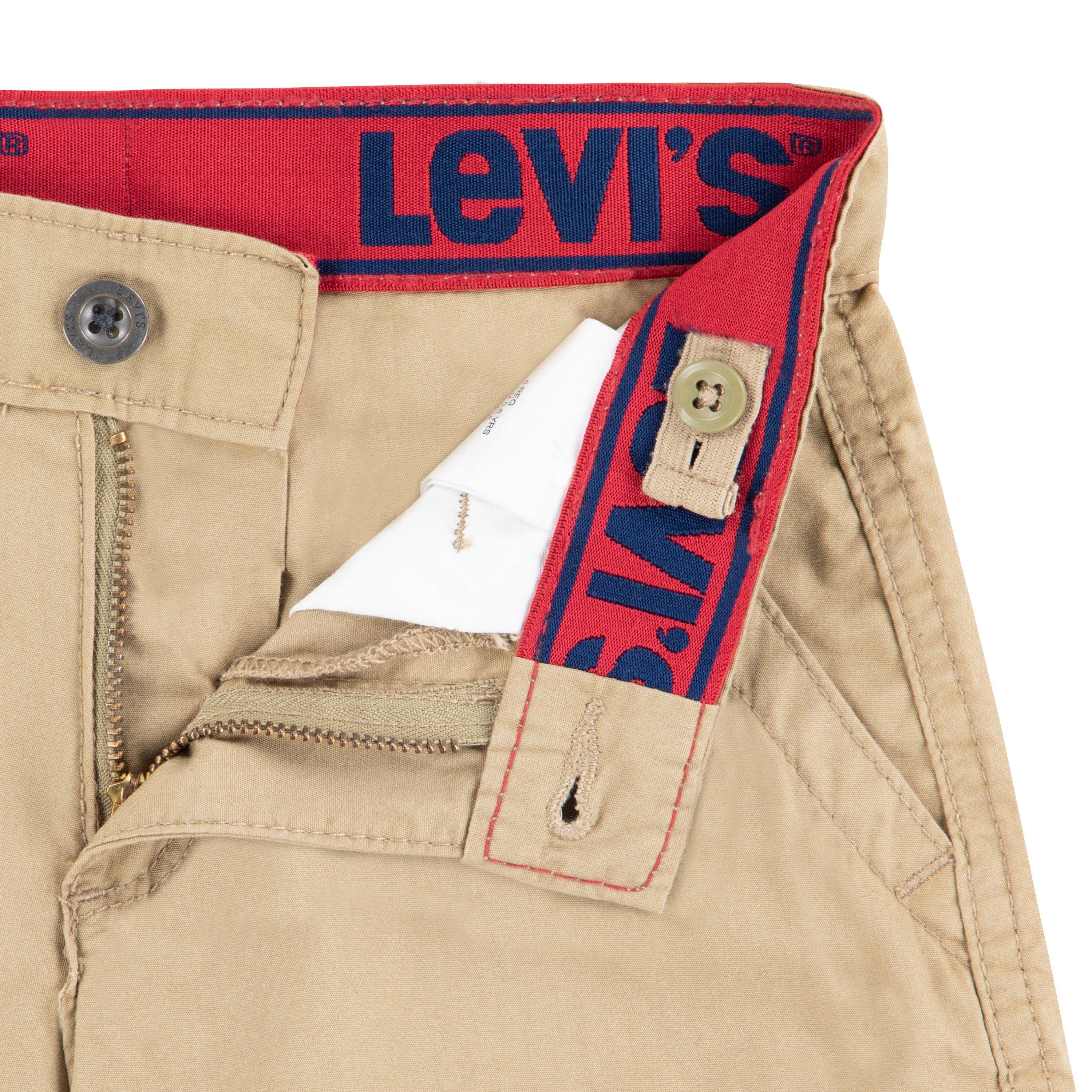Levi's Red Tab Relaxed Little Boys' Gold Cargo Shorts