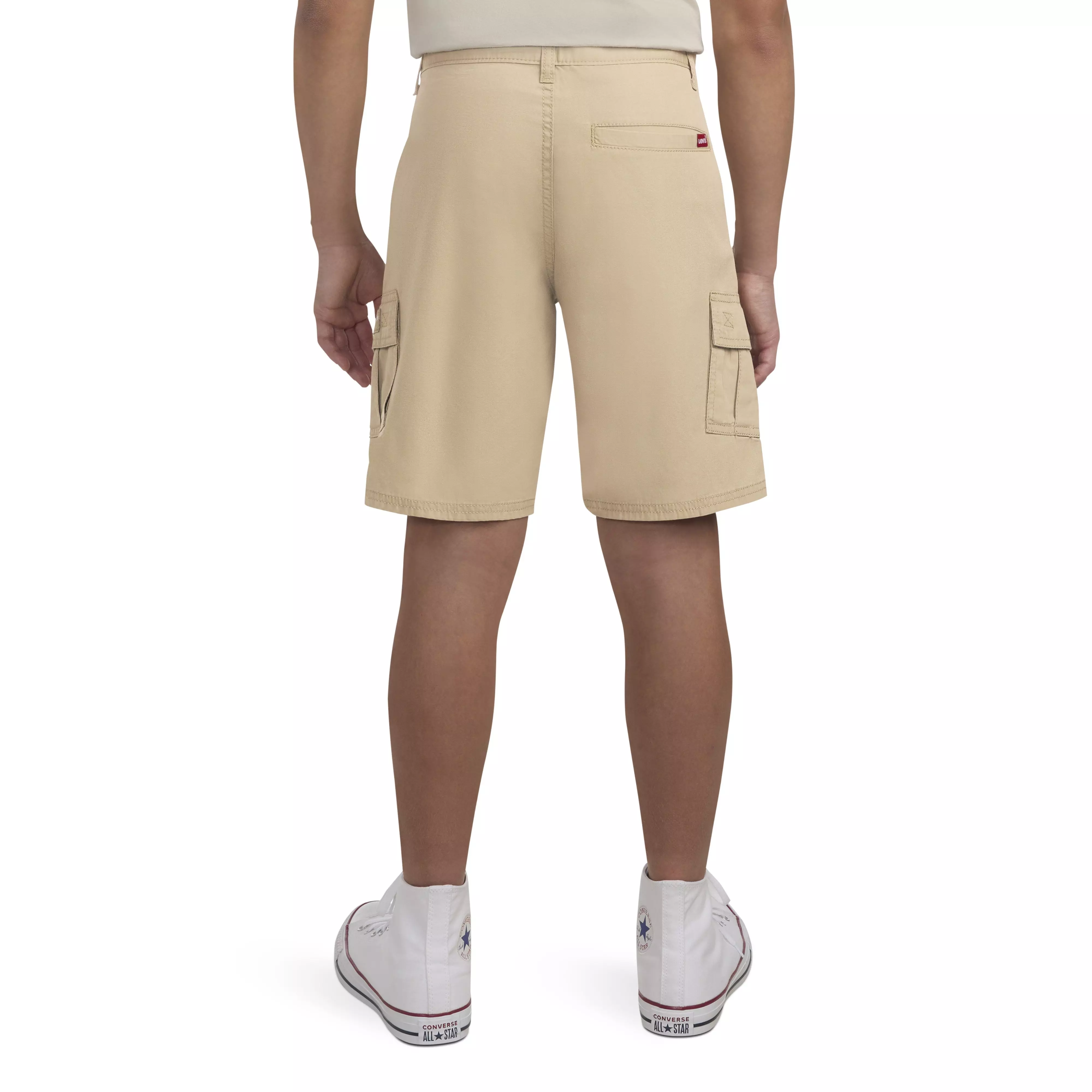 Levi's Red Tab Relaxed Big Boys' Gold Cargo Shorts - GOLD