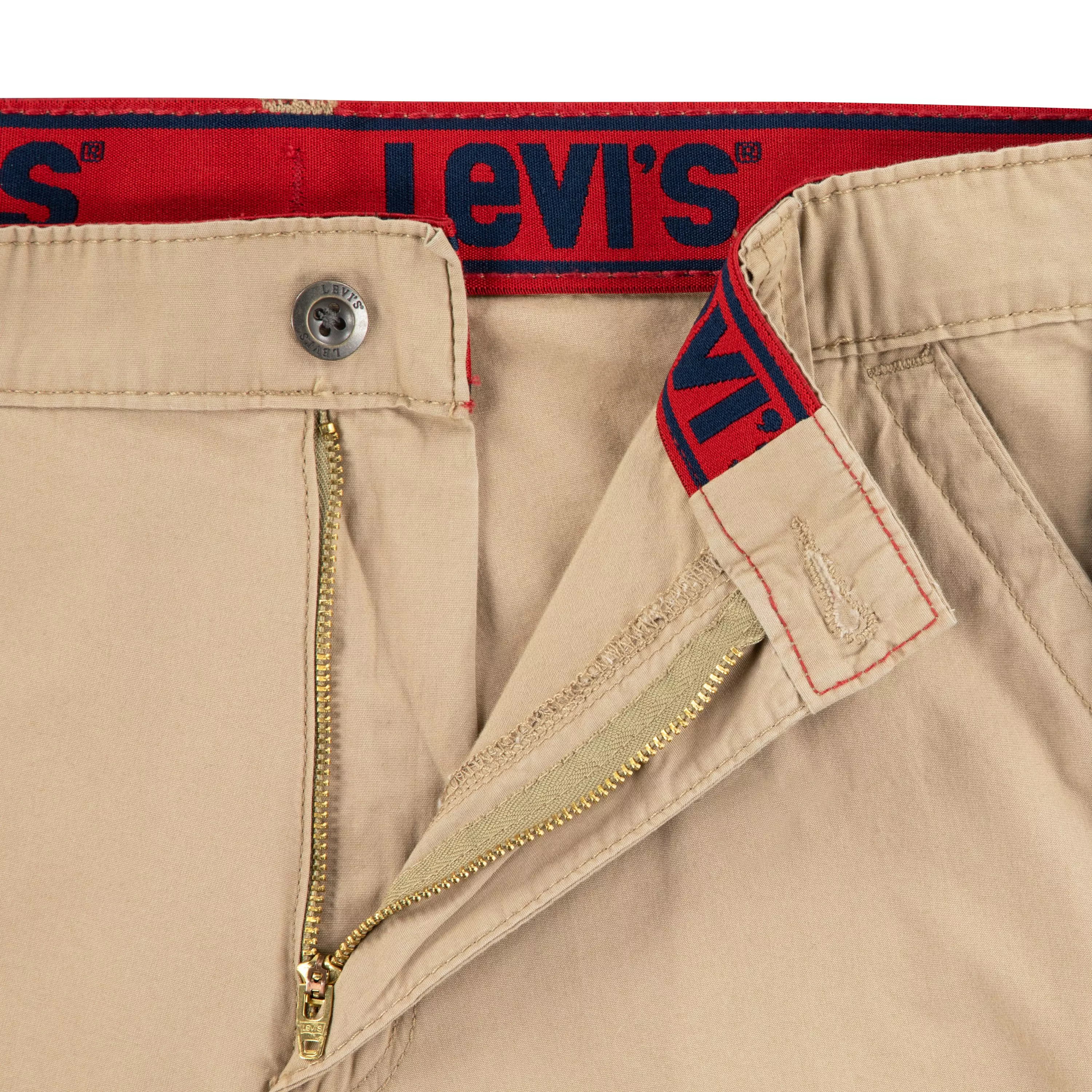 Levi's Red Tab Relaxed Big Boys' Gold Cargo Shorts - GOLD
