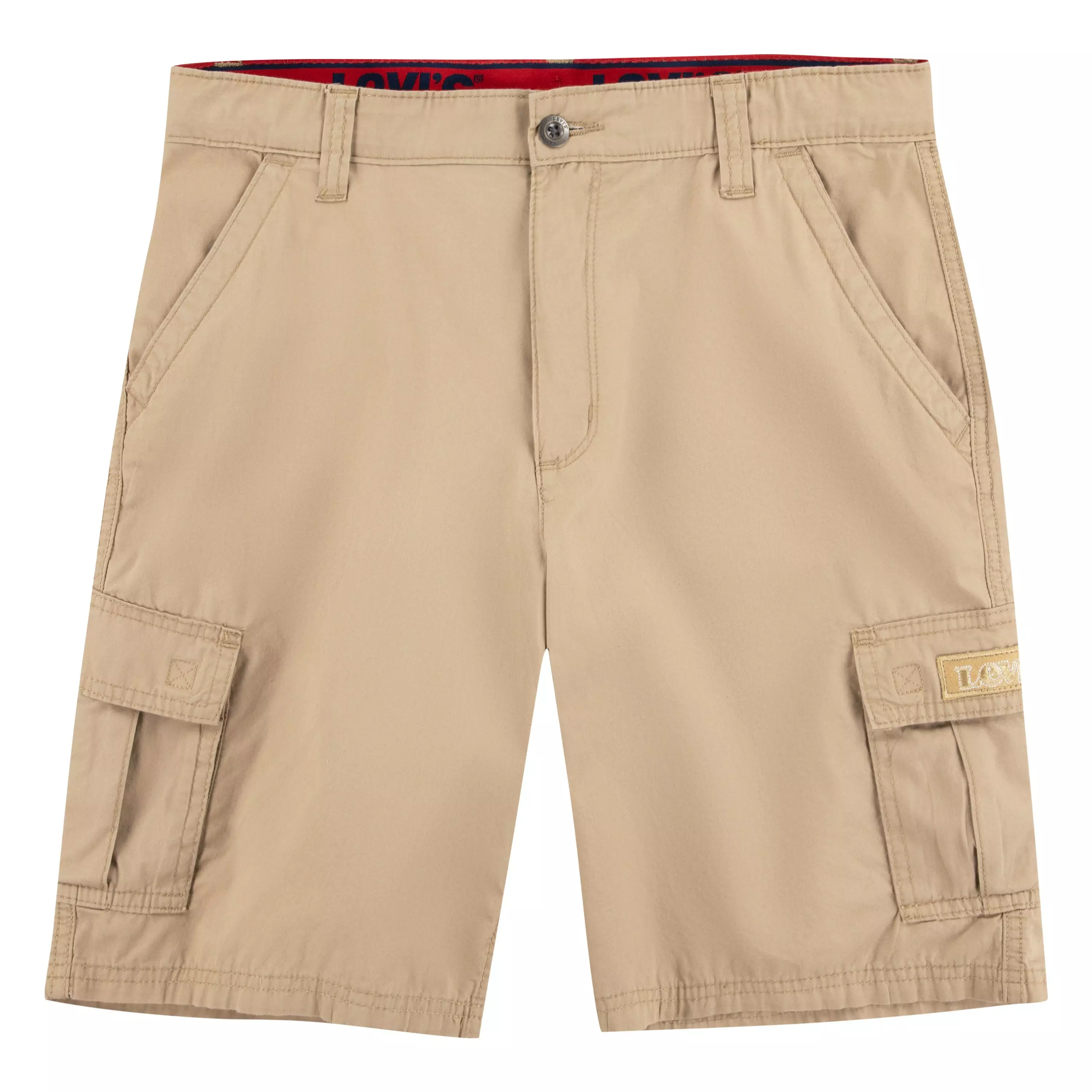 Levi's Red Tab Relaxed Big Boys' Gold Cargo Shorts - GOLD