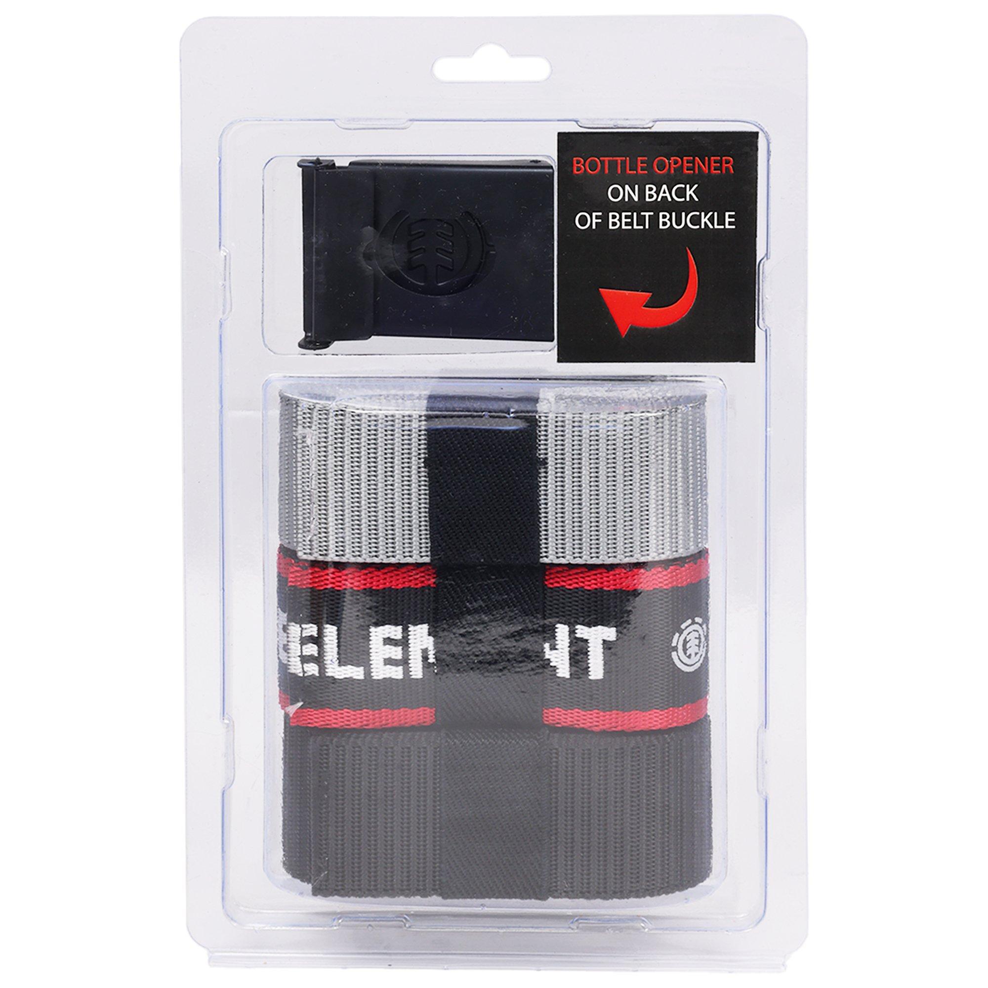 Element Beyond 2.0 + Logo Web &ndash; Interchangeable Buckle Belts 3-Pack - BLACK/GREY Thumbnail View 10