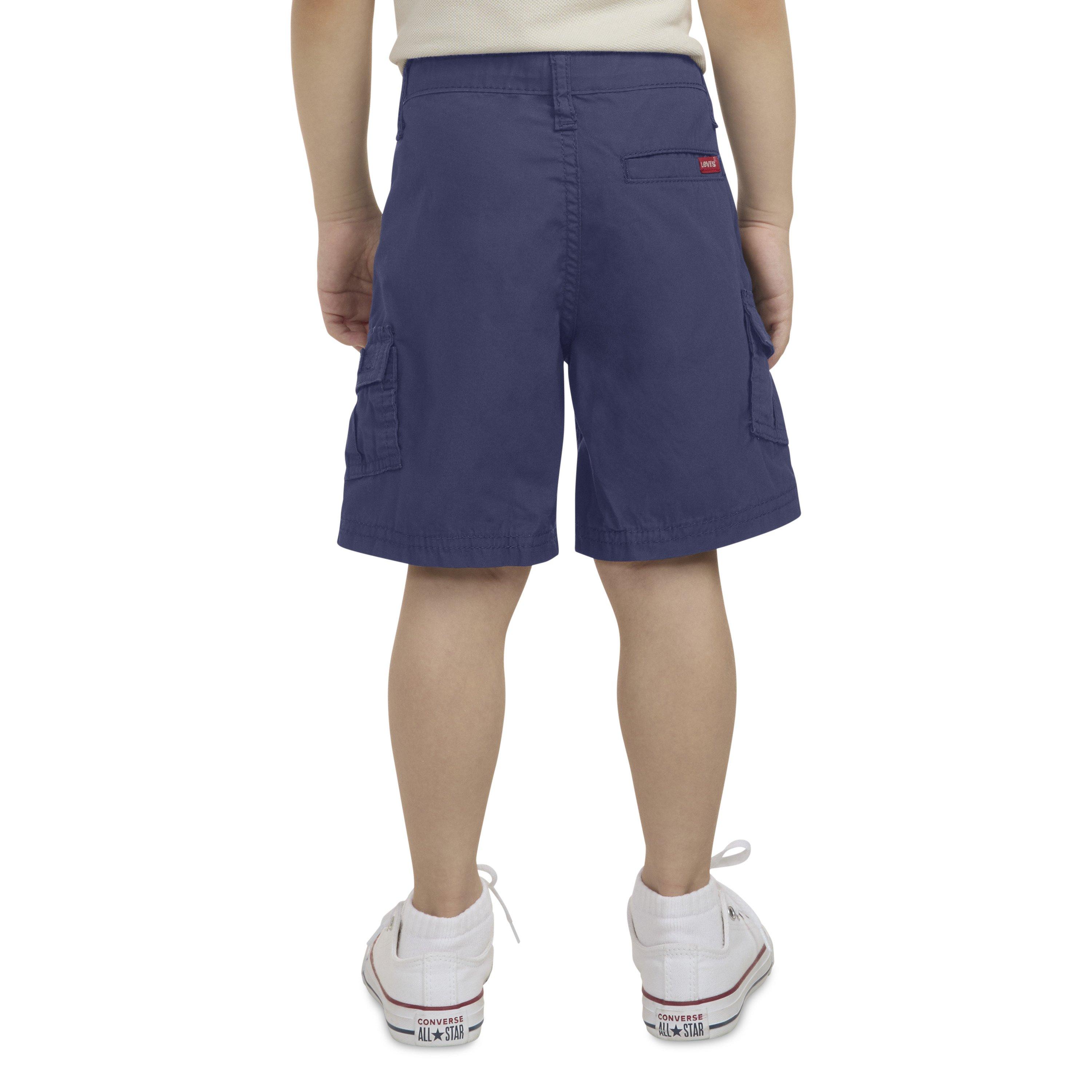Levi's Red Tab Relaxed Toddler Boys' Navy Cargo Shorts