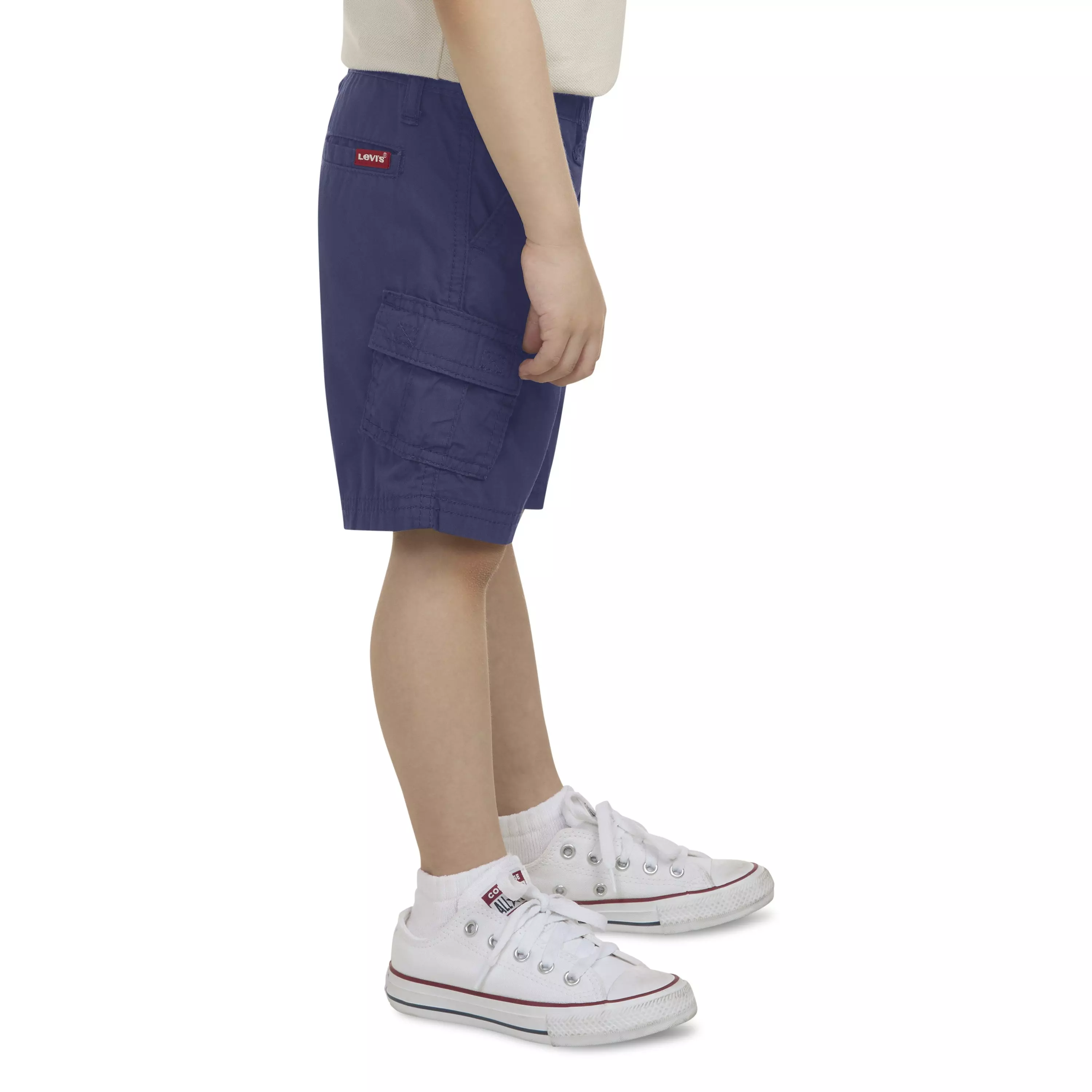 Levi's Red Tab Relaxed Toddler Boys' Navy Cargo Shorts - NAVY
