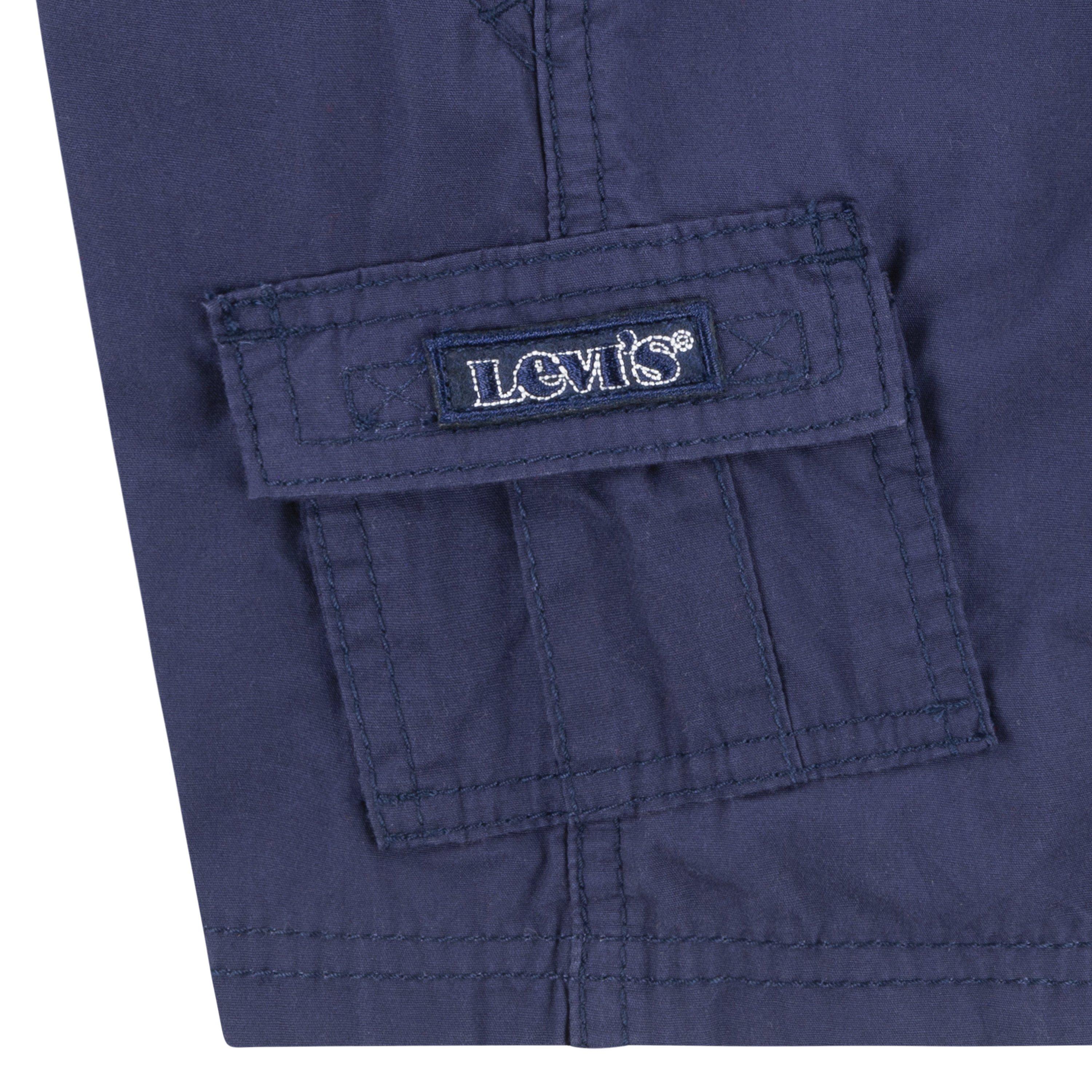 Levi's Red Tab Relaxed Toddler Boys' Navy Cargo Shorts - NAVY Thumbnail View 6