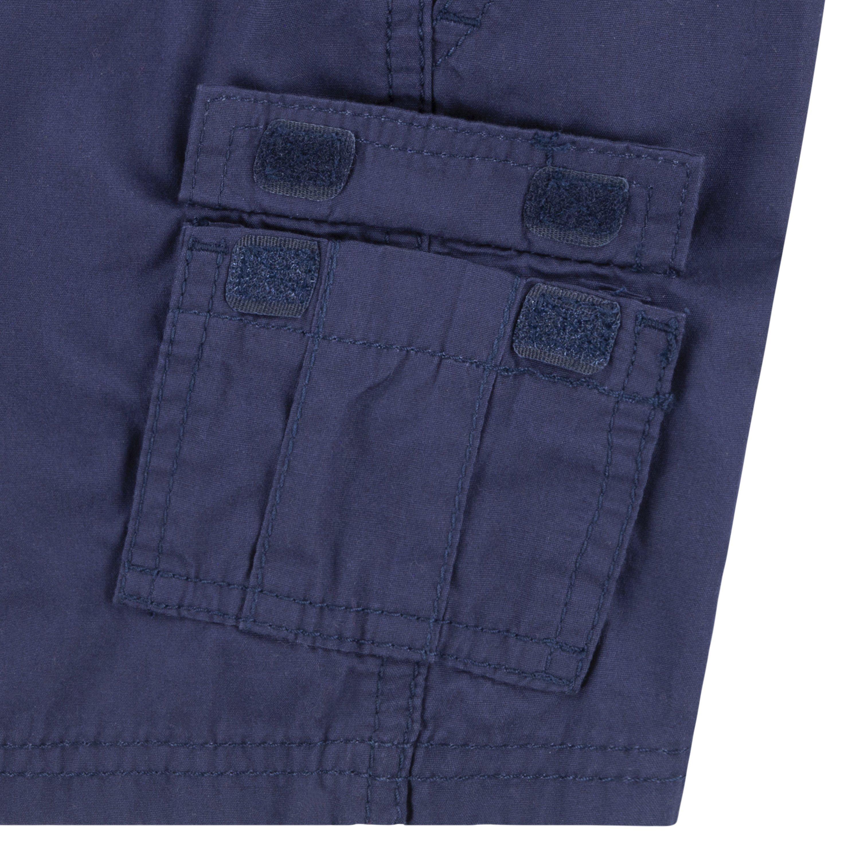 Levi's Red Tab Relaxed Toddler Boys' Navy Cargo Shorts - NAVY Thumbnail View 7