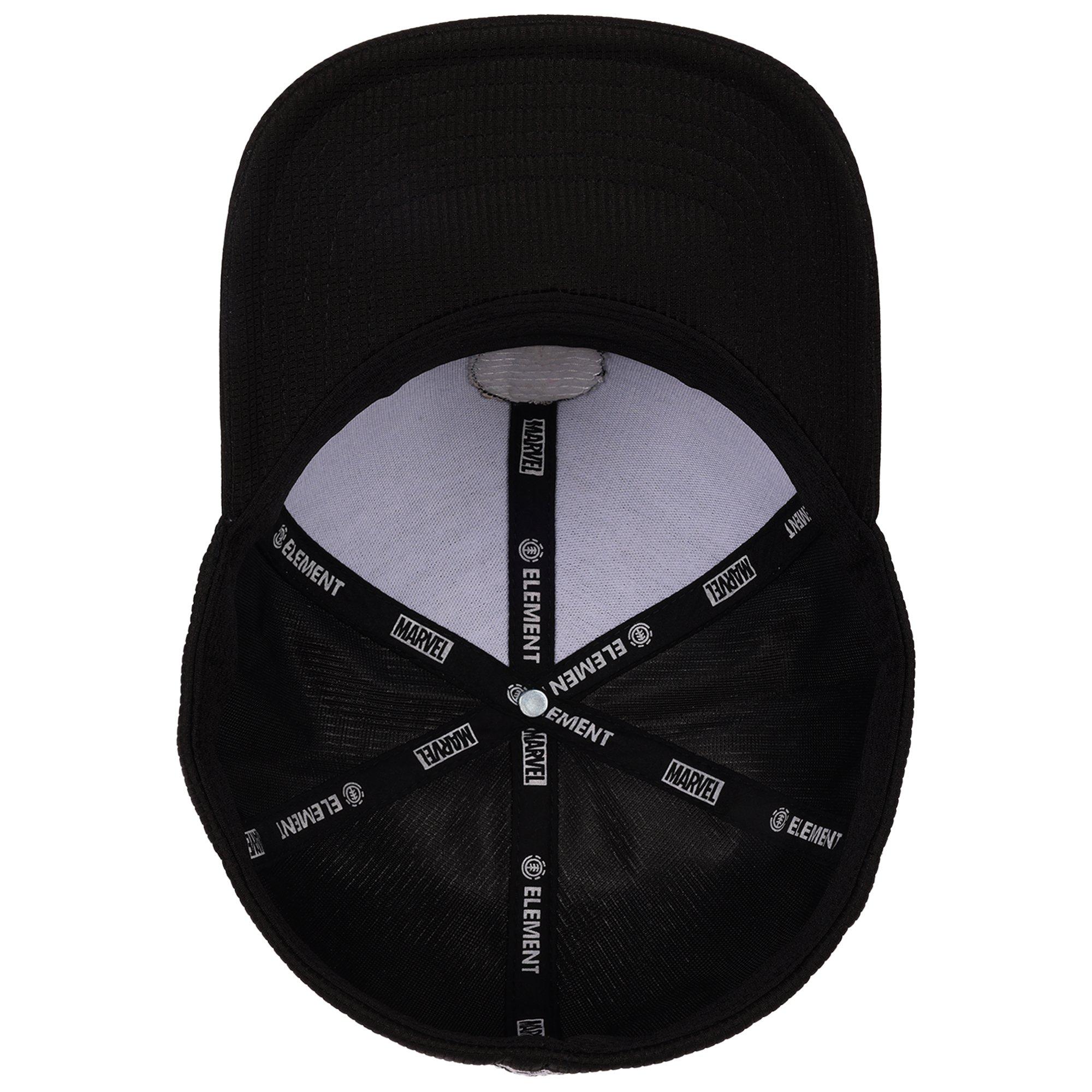 Element x Marvel Spider-Man &ldquo;Brand New Day&rdquo; Stretch Fit Baseball Hat - Black - BLACK Thumbnail View 8