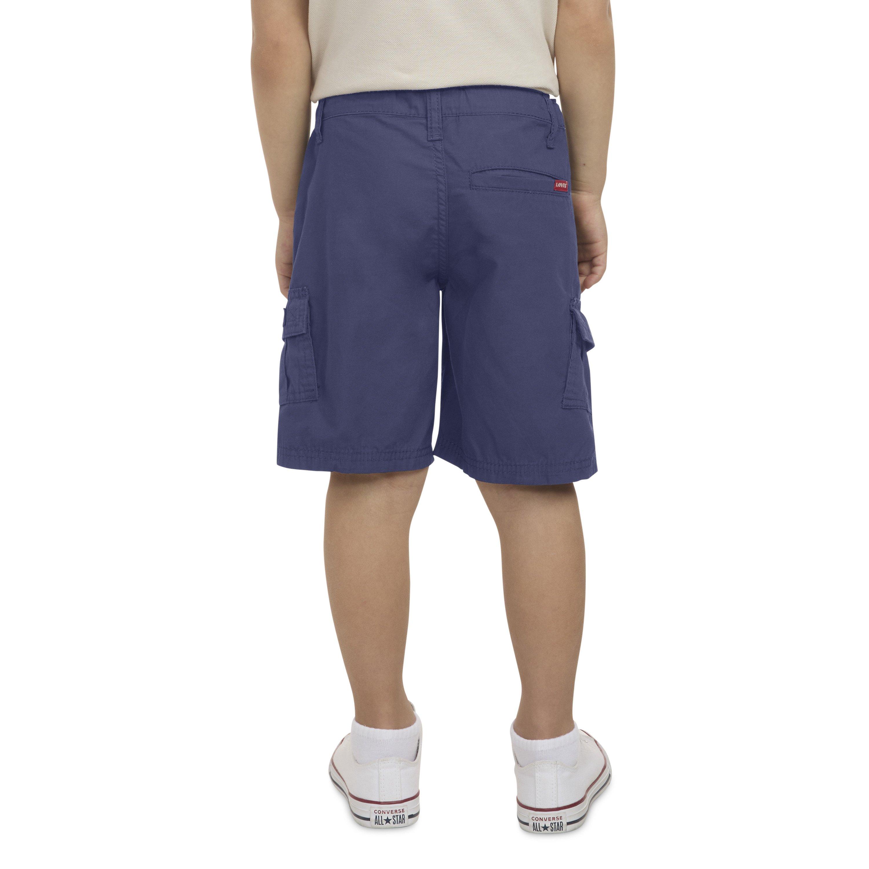 Levi's Red Tab Relaxed Little Boys' Navy Cargo Shorts